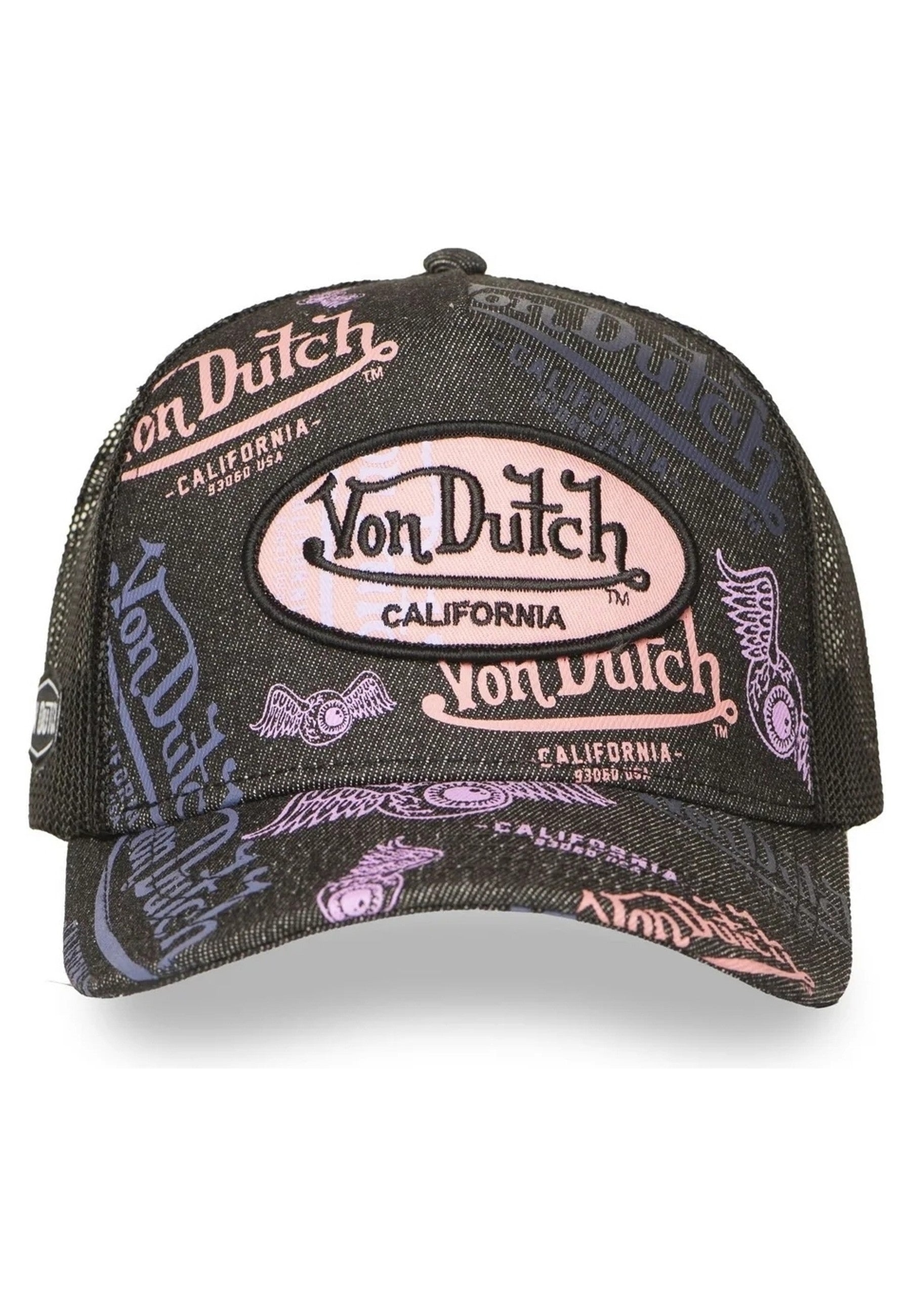 GORRA VON DUTCH NEGRA NAMING CAFE07 TRUCKER CAP