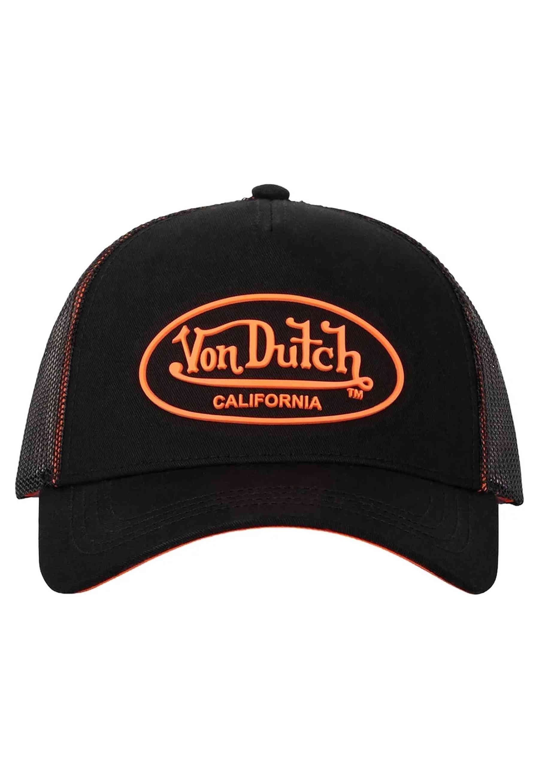 GORRA VON DUTCH NEGRA RUBBER PATCH TRUCKER CAP