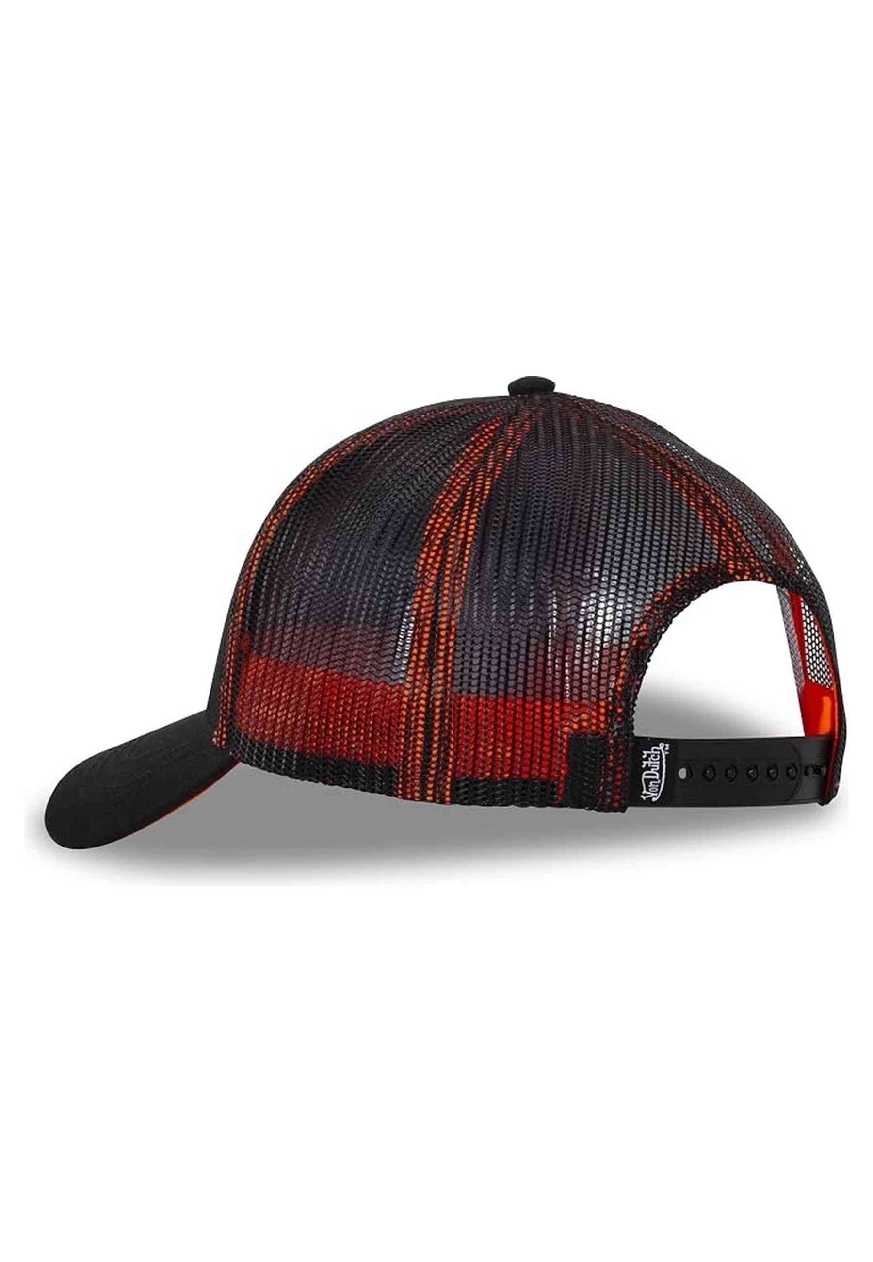 GORRA VON DUTCH NEGRA RUBBER PATCH TRUCKER CAP