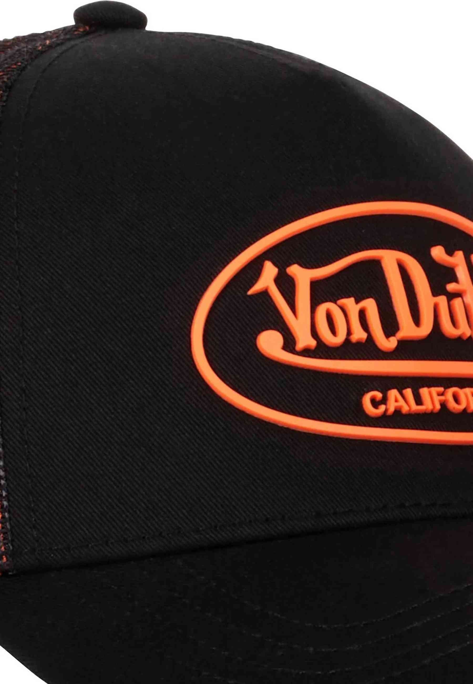 GORRA VON DUTCH NEGRA RUBBER PATCH TRUCKER CAP