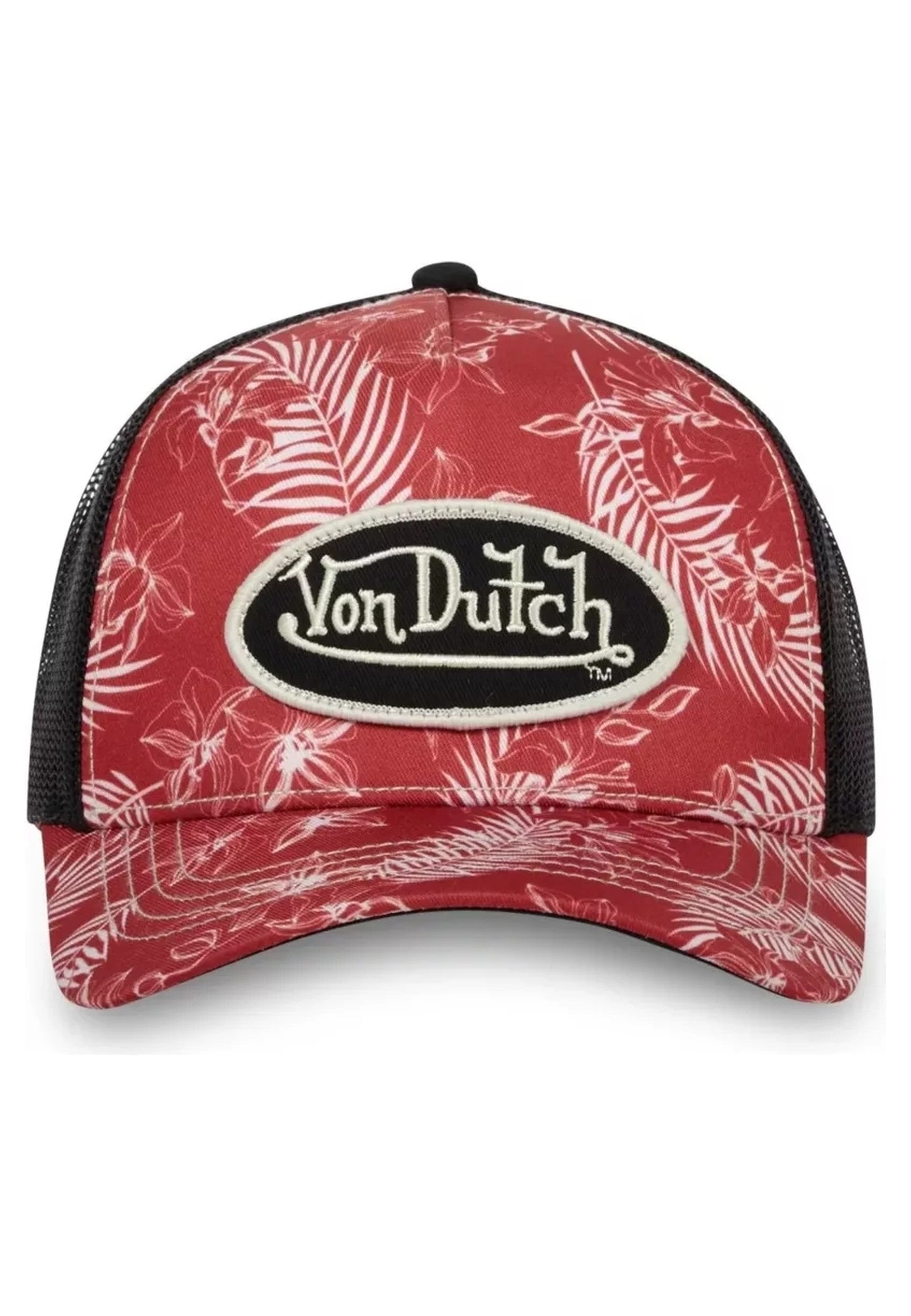 GORRA VON DUTCH ROJA HOJAS CT TRO TRUCKER CAP