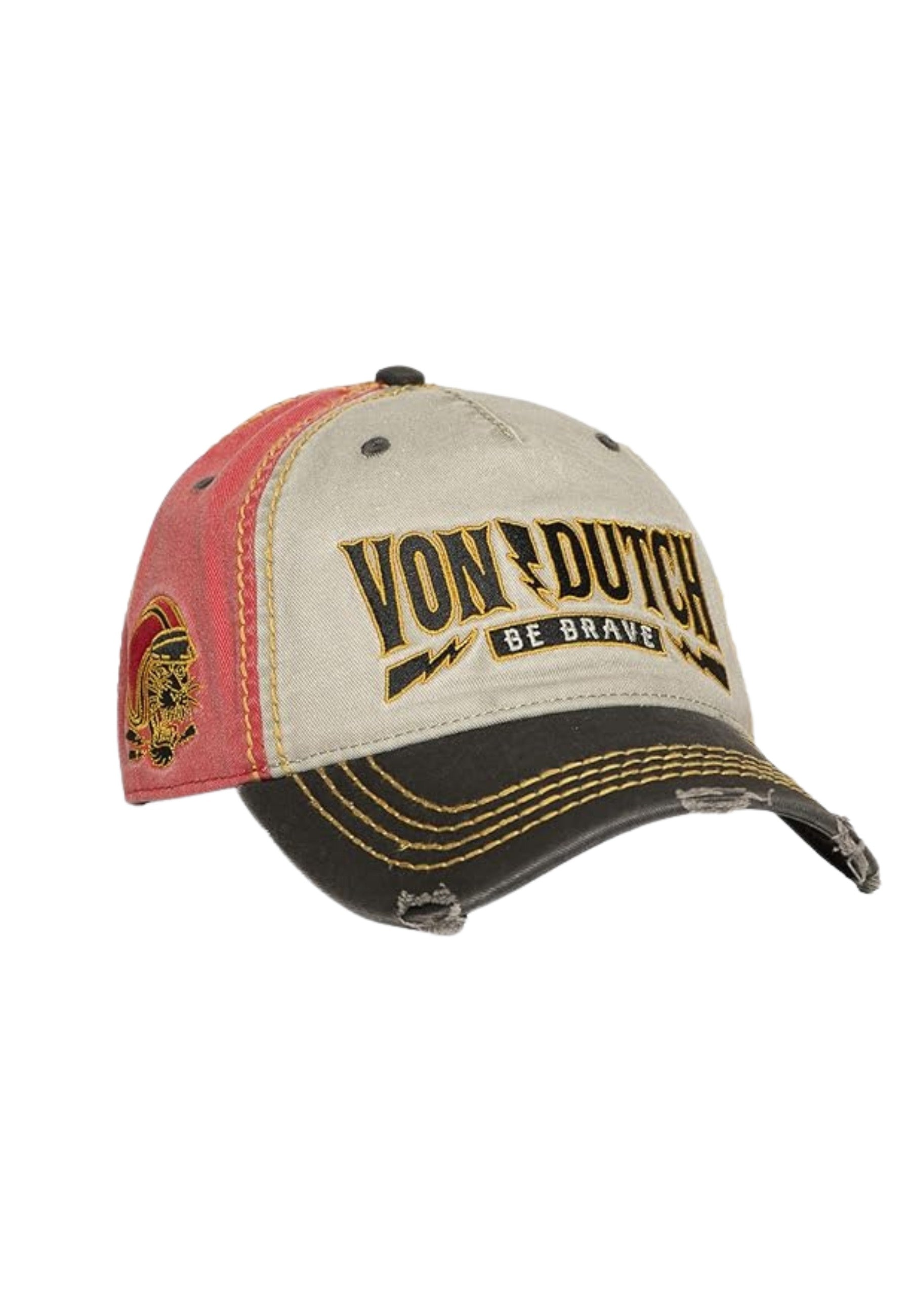 GORRA VON DUTCH ROJA RETRO08 UNSTRUCTURED CAP