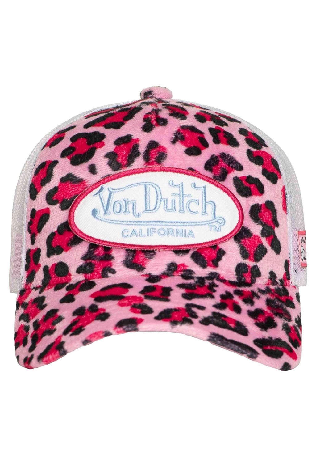 GORRA VON DUTCH ROSA ANIMAL PRINT PSA P TRUCKER CAP - AREA ZERO