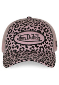 GORRA VON DUTCH ROSA CHEETAH PRINT TRUCKER CAP