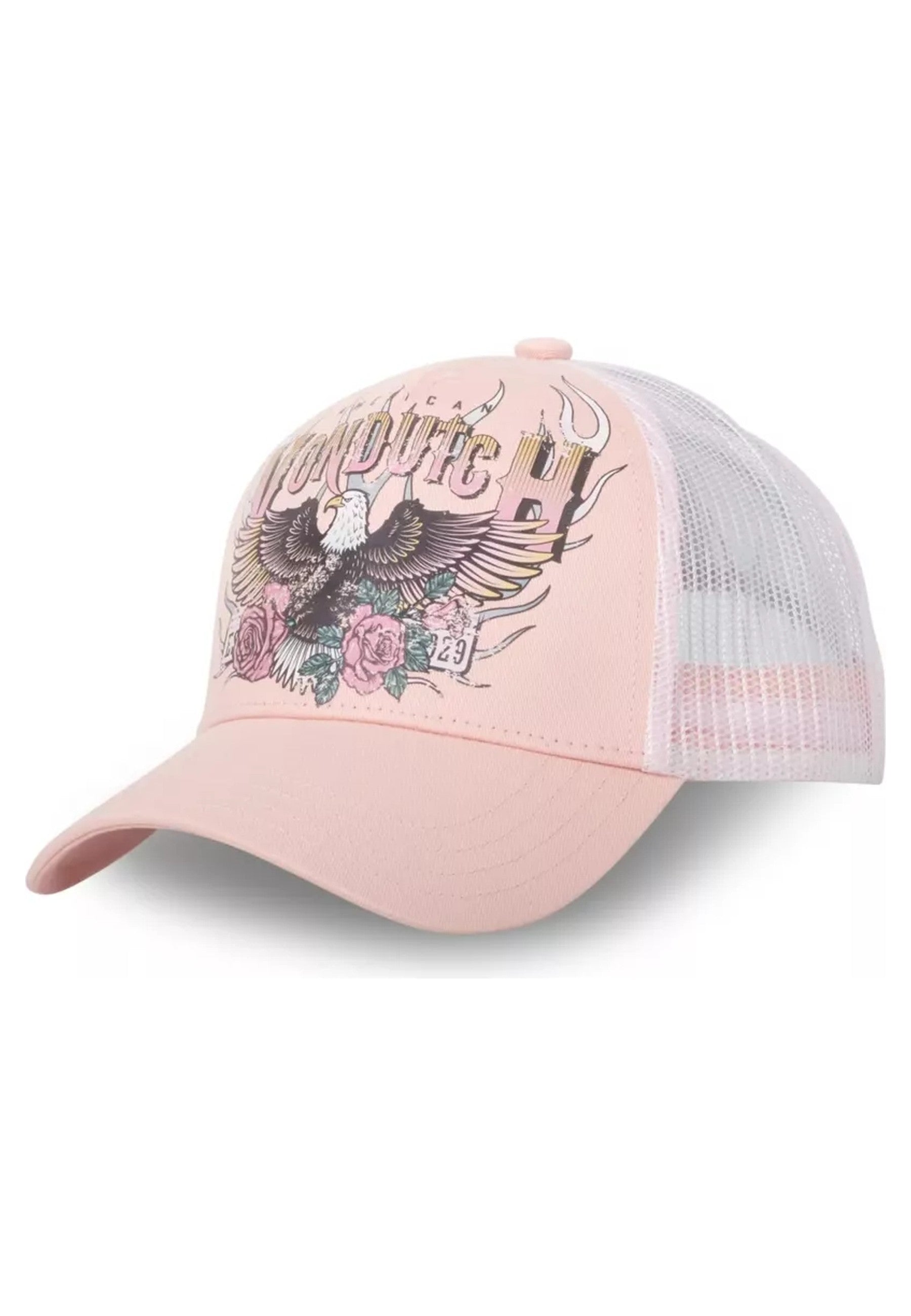 GORRA VON DUTCH ROSA EAGLE RP TRUCKER CAP