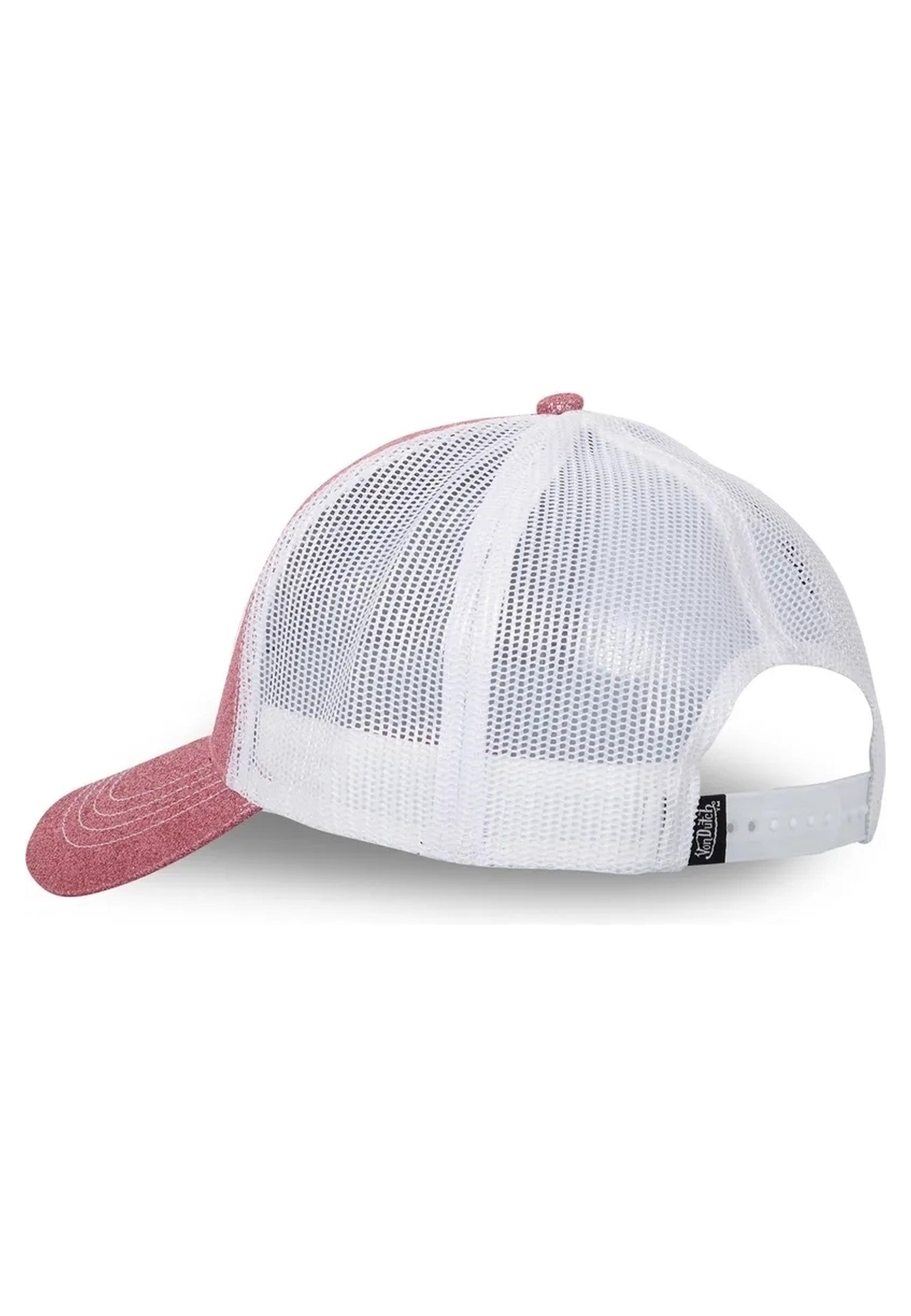GORRA VON DUTCH ROSA GLITTER P TRUCKER CAP