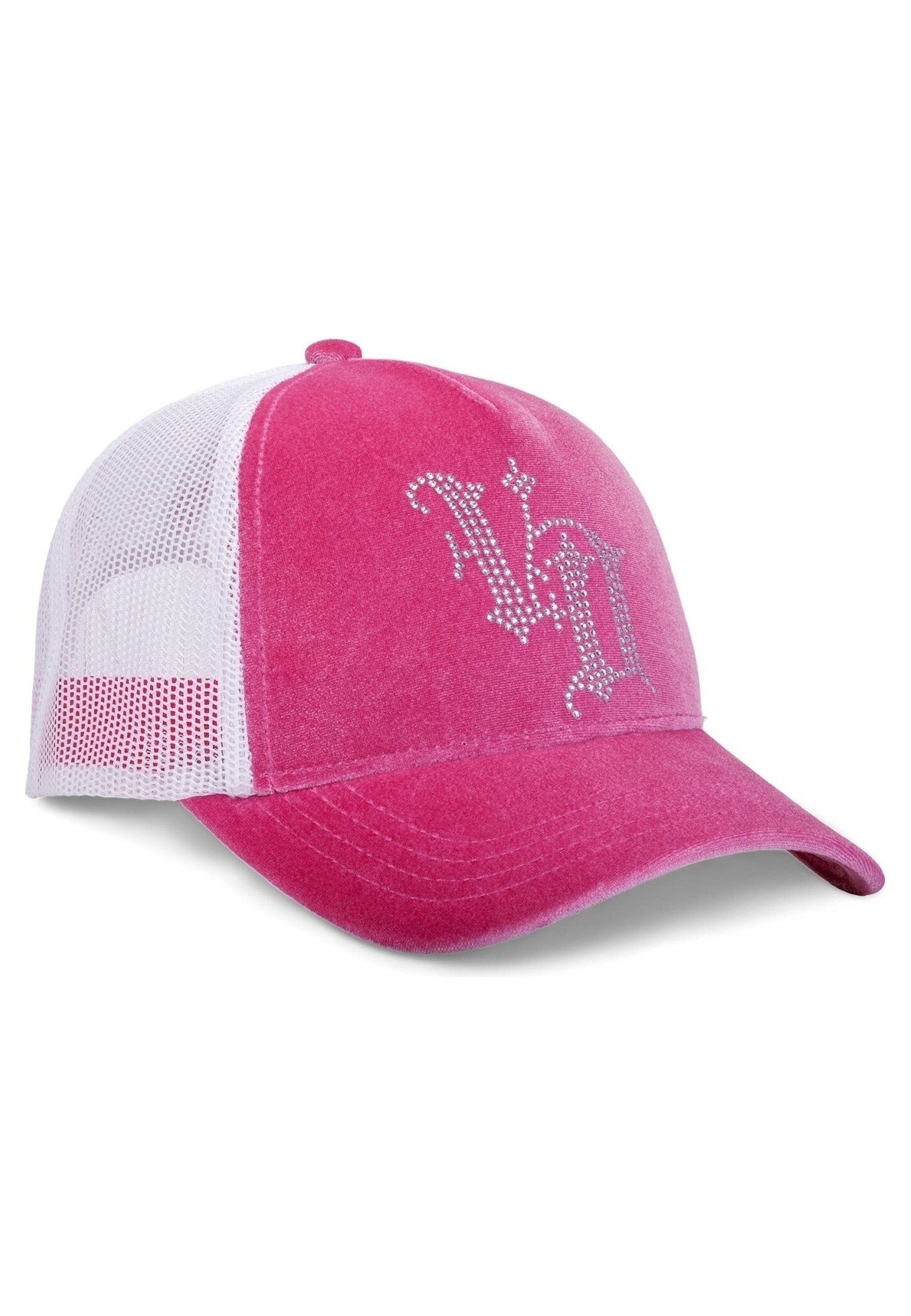 GORRA VON DUTCH ROSA ROYALP DIAMOND LOGO TRUCKER CAP