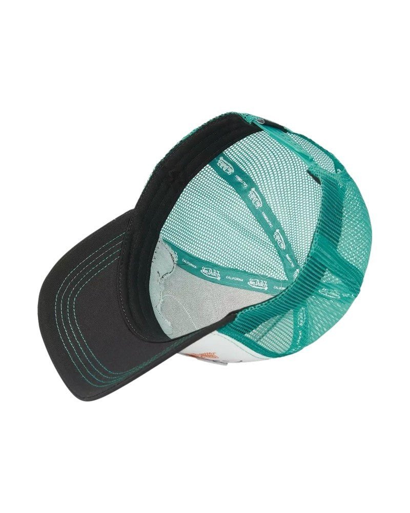 GORRA VON DUTCH TURQUESA PAT GRE TRUCKER CAP - AREA ZERO