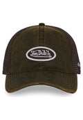 GORRA VON DUTCH VERDE ACID WASH DISTRESSED TRUCKER CAP