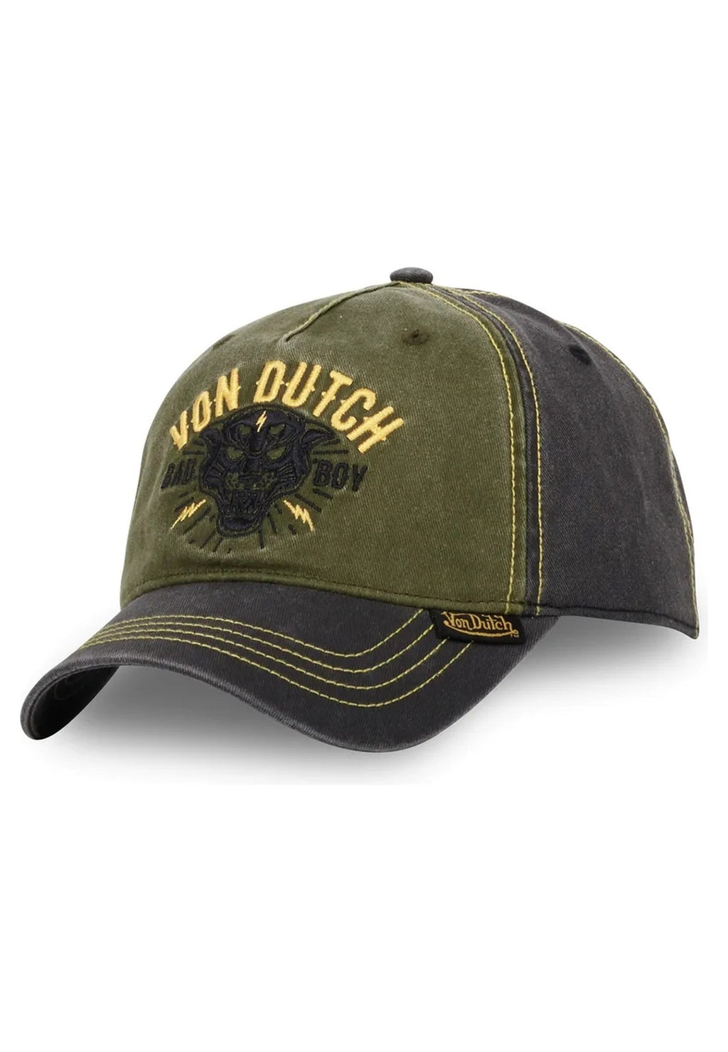 GORRA VON DUTCH VERDE BAD CB TRUCKER CAP