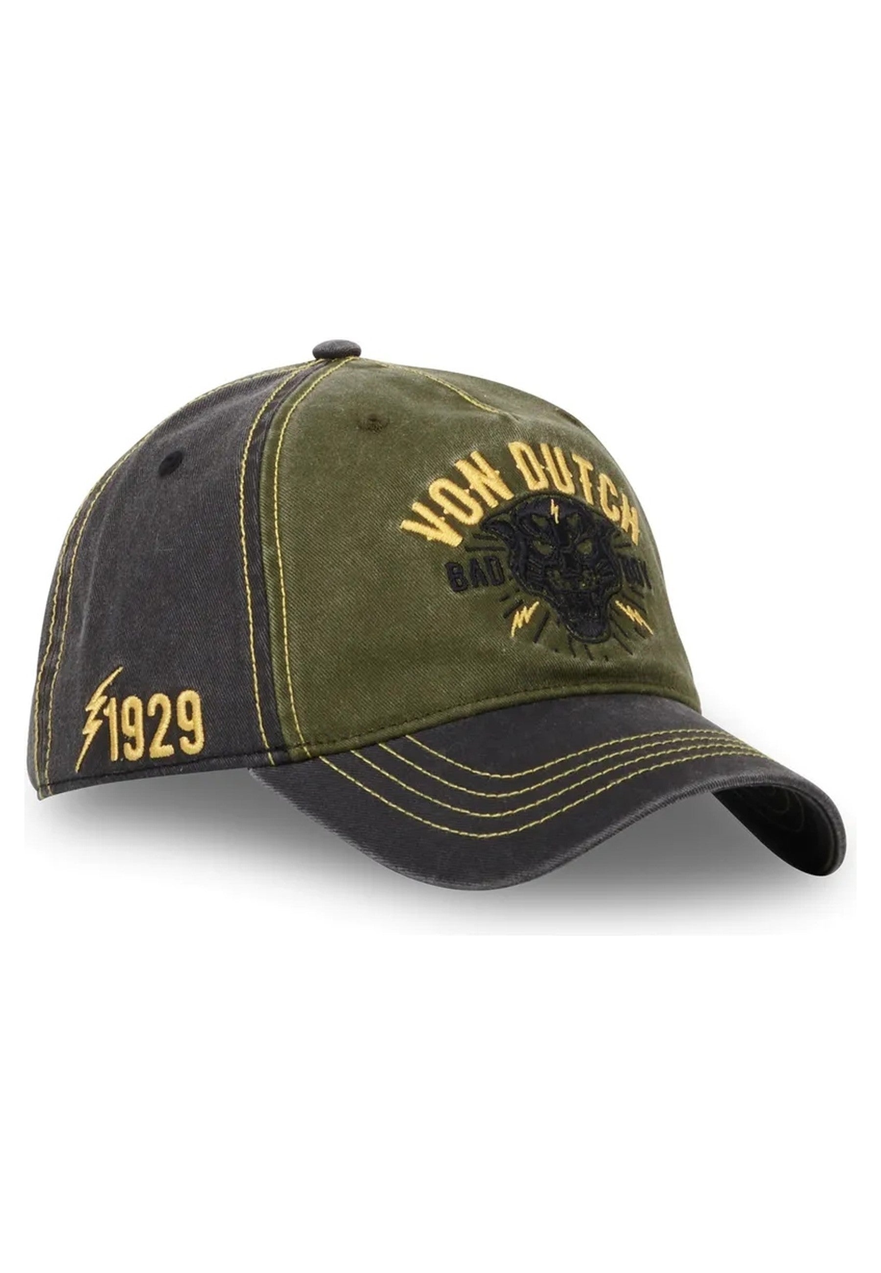 GORRA VON DUTCH VERDE BAD CB TRUCKER CAP