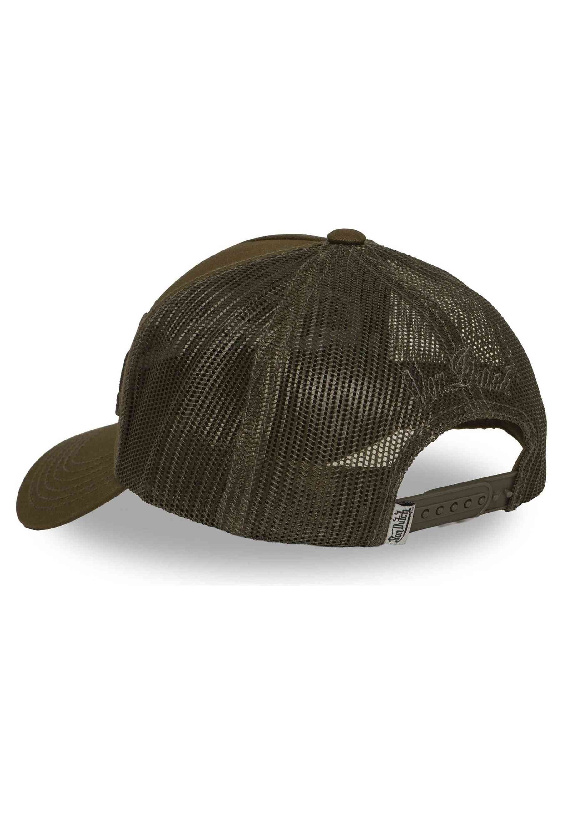 GORRA VON DUTCH VERDE EMBROIDERED SCRIPT TRUCKER CAP