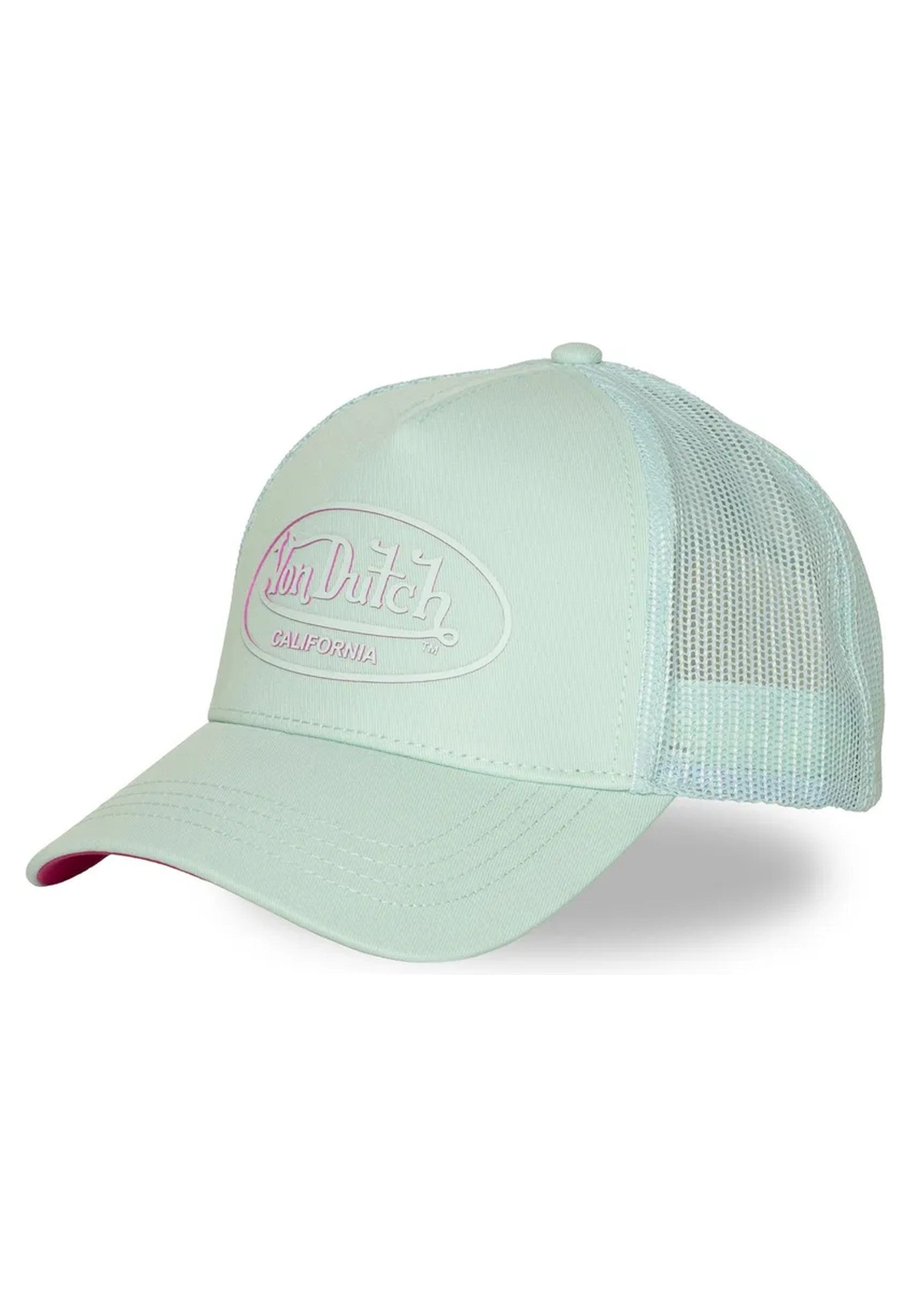GORRA VON DUTCH VERDE LOG 21 RUBBER PATCH TRUCKER CAP