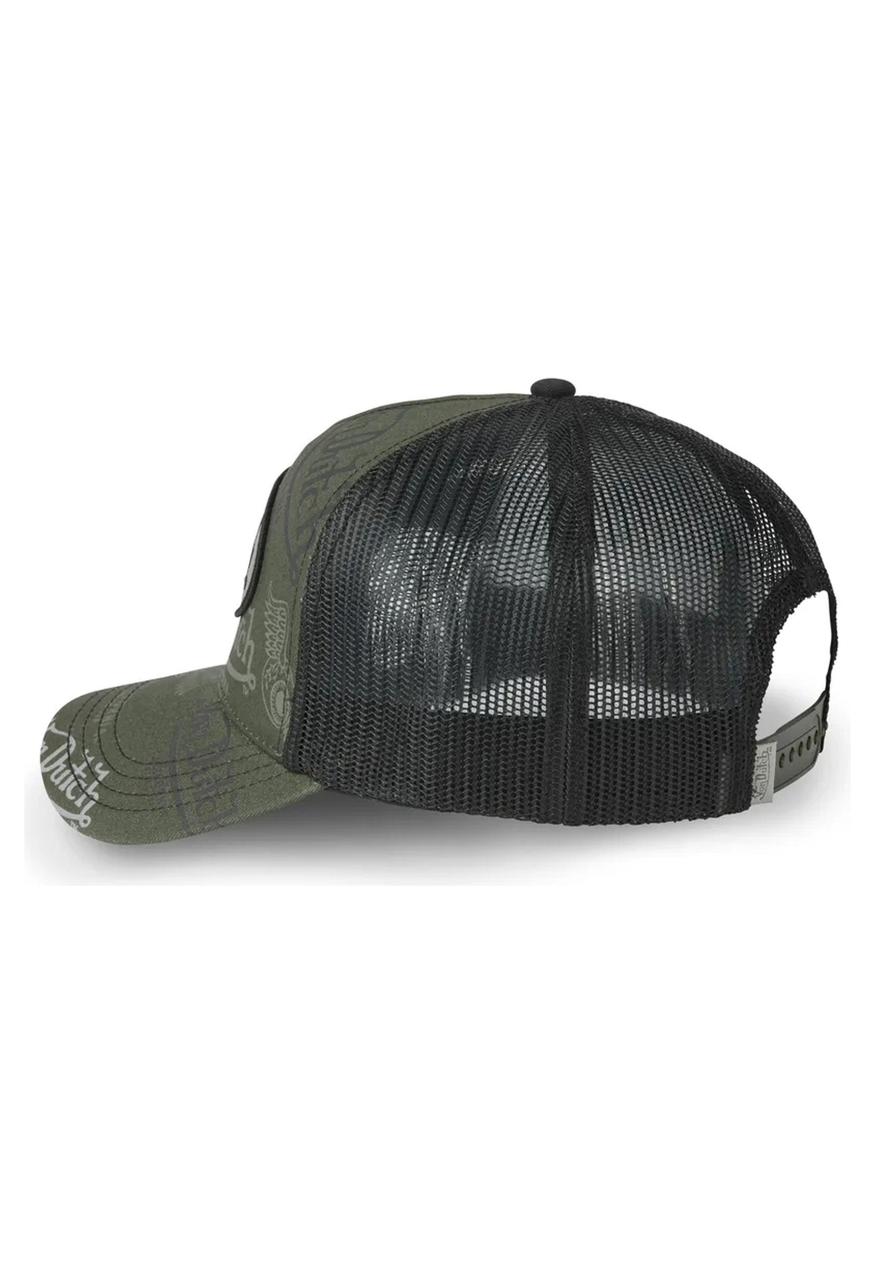 GORRA VON DUTCH VERDE LOGOS CAFE01 TRUCKER CAP