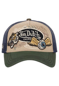 GORRA VON DUTCH VERDE PARCHES PATCHES07 TRUCKER CAP