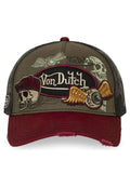 GORRA VON DUTCH VERDE PATCHES 17 DISTRESSED TRUCKER CAP