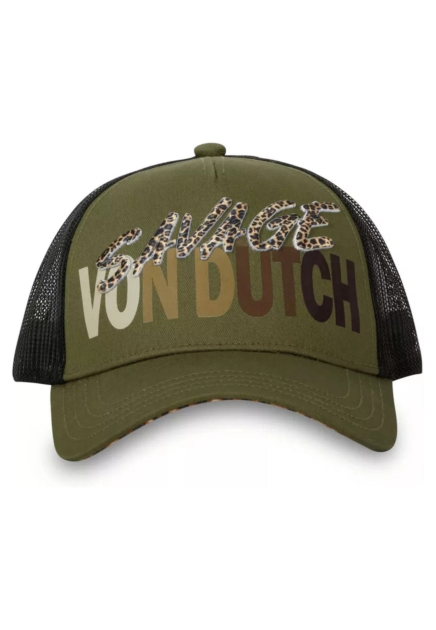GORRA VON DUTCH VERDE SAVAGE LOGO TRUCKER CAP - AREA ZERO