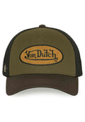 GORRA VON DUTCH VERDE TERRY 20 PATCH YELLOW TRUCKER CAP