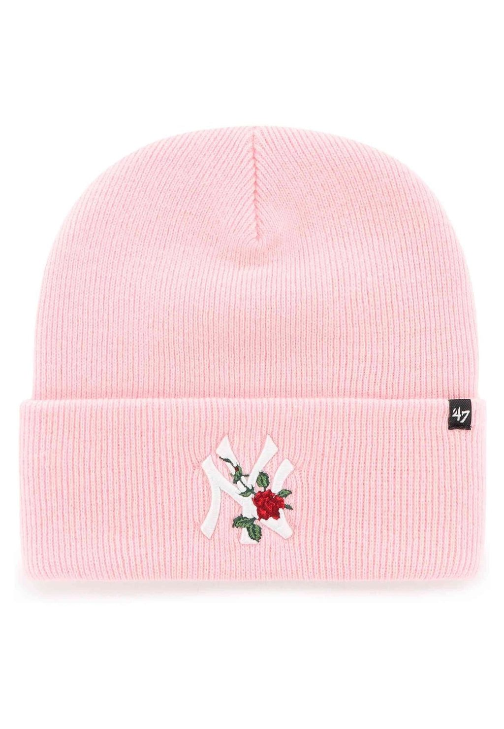 GORRO 47 BRAND ROSA YANKKES FLOWER ICON BEANIE - AREA ZERO