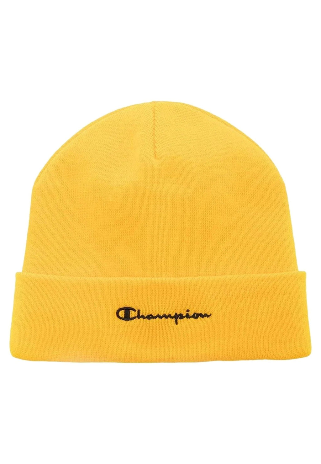 GORRO CHAMPION MOSTAZA LOGO LETRAS BORDADO FRENTE - AREA ZERO