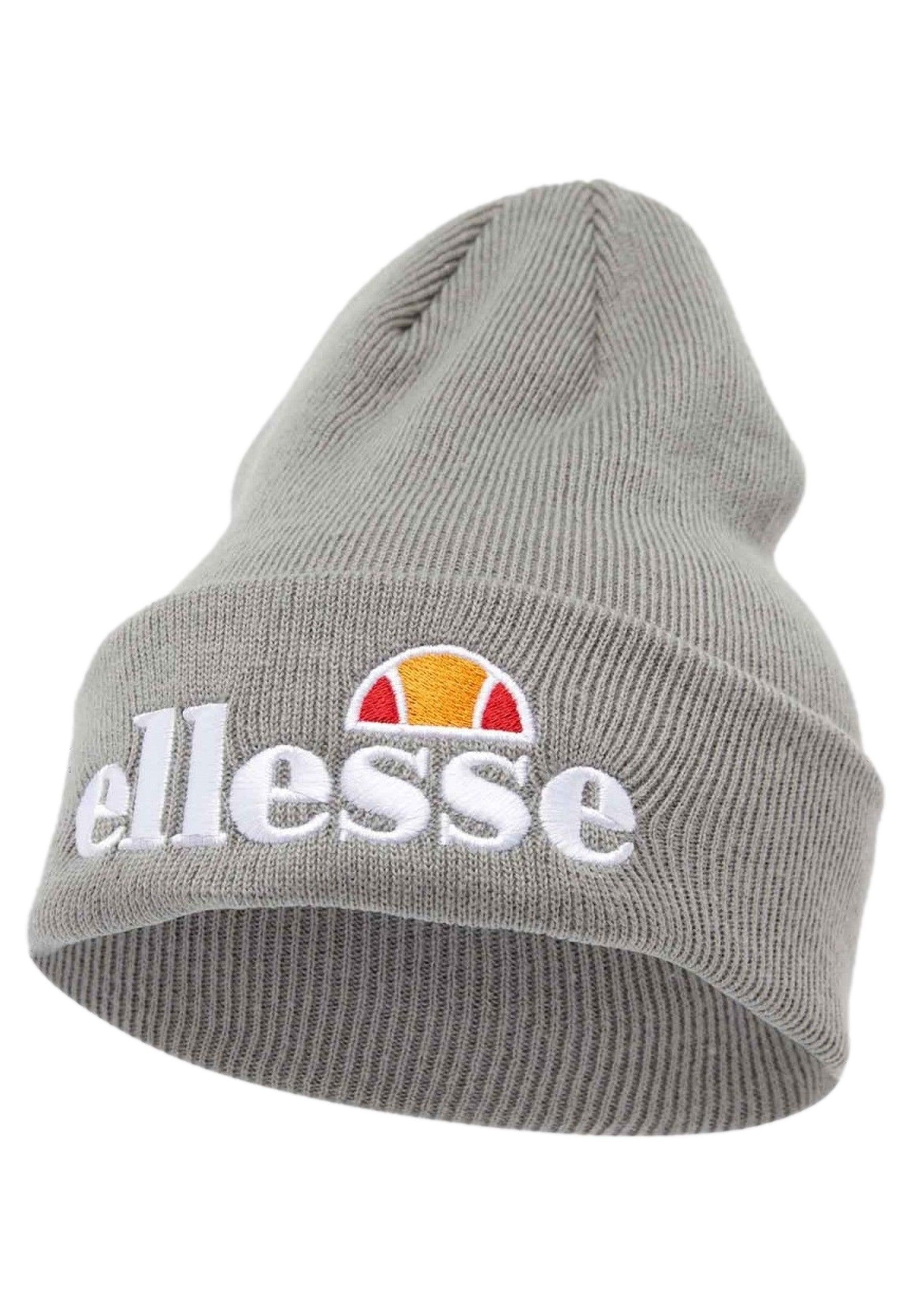 GORRO ELLESSE GRIS LOGO BORDADO FRENTE