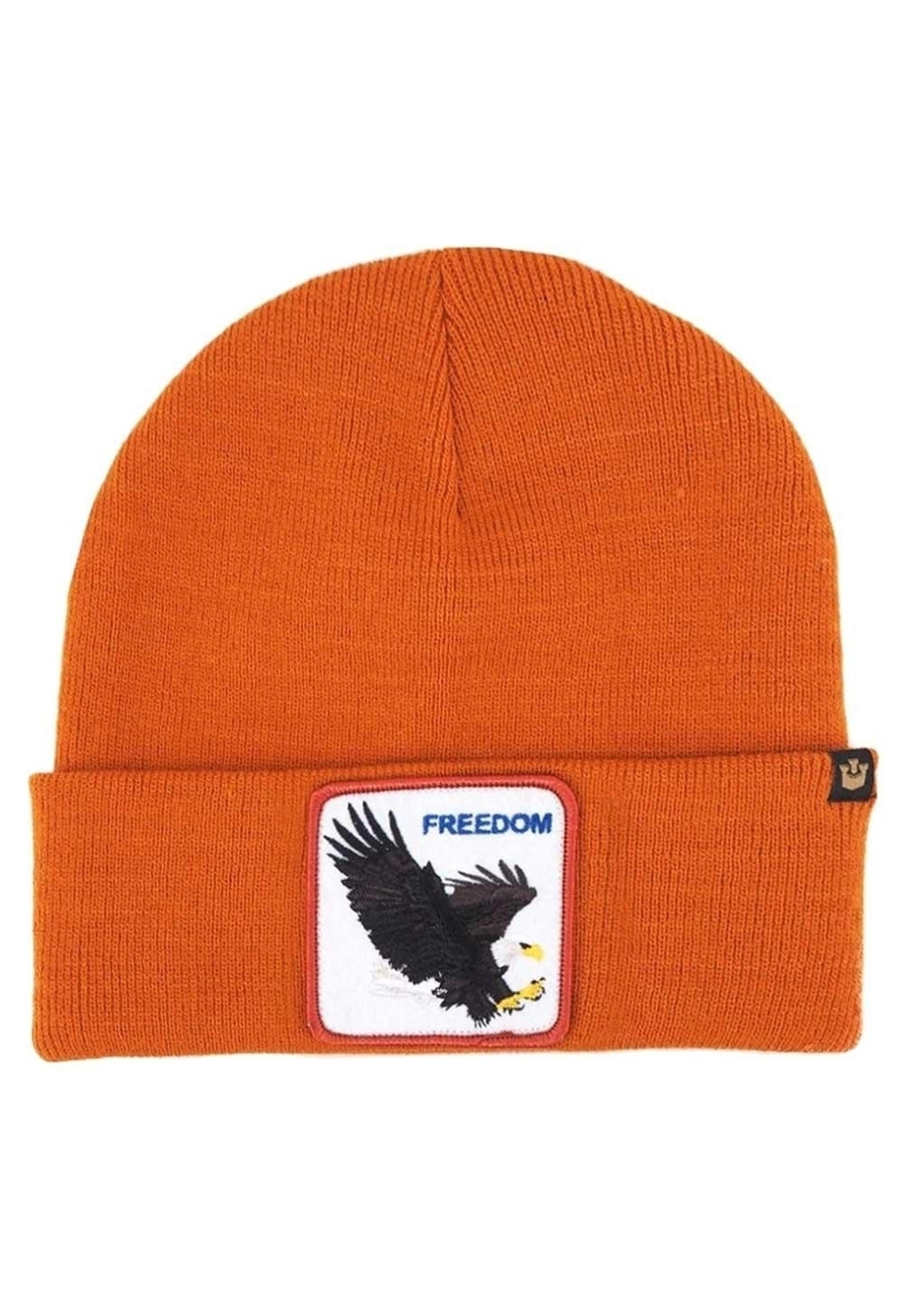 GORRO GOORIN NARANJA AGUILA BORDADO FRENTE