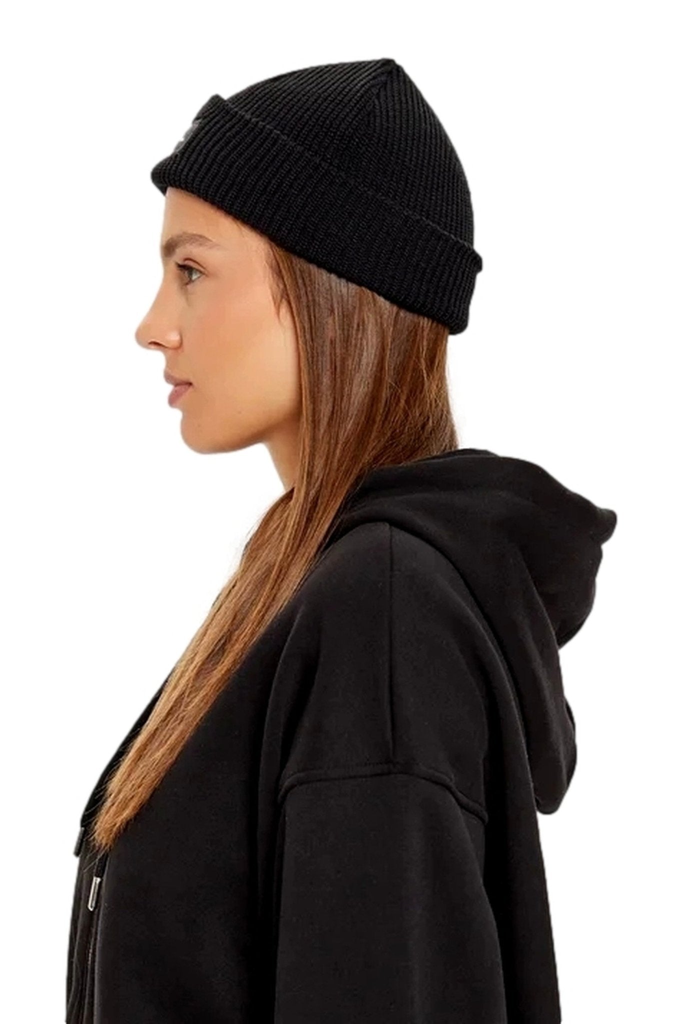 GORRO KARL KANI NEGRO CLASSIC SIGNATURE BEANIE - AREA ZERO