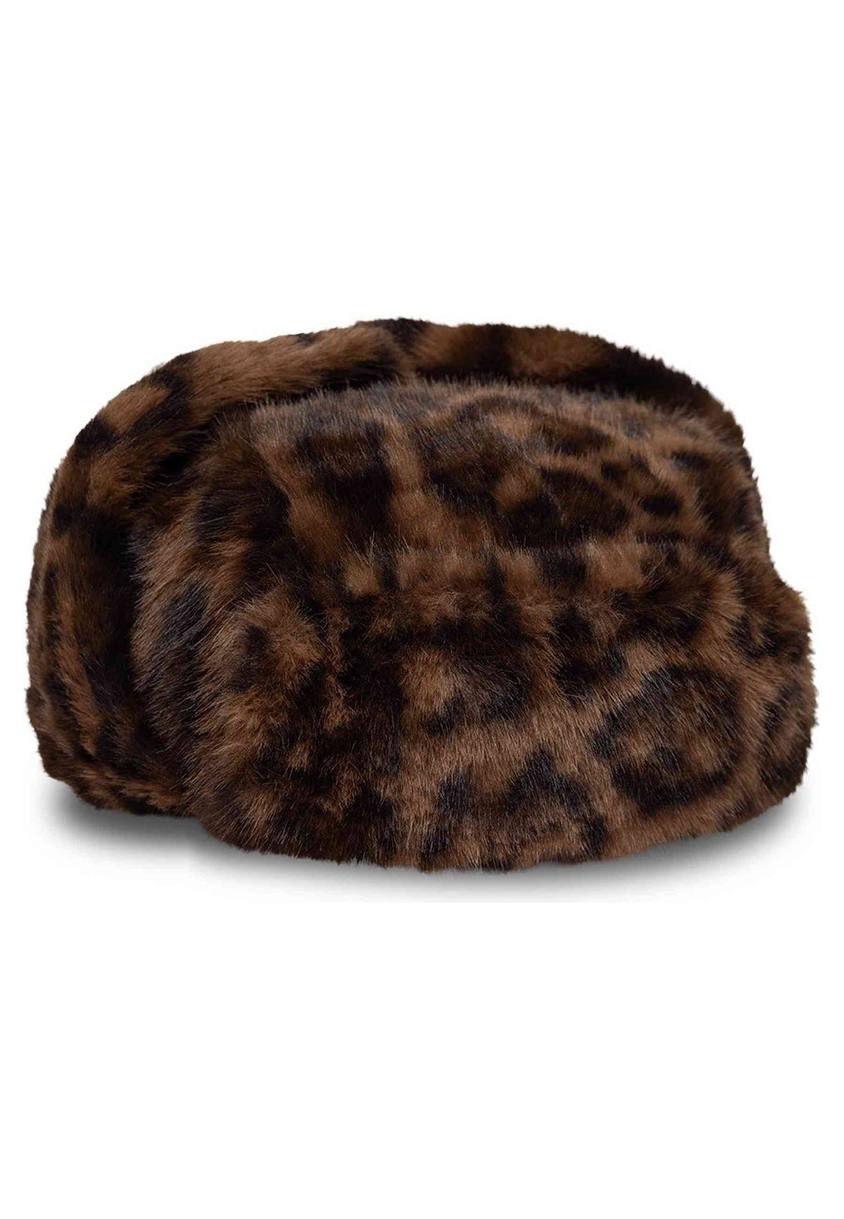 GORRO NEW ERA LEOPARD FAUX FUR TRAPPER
