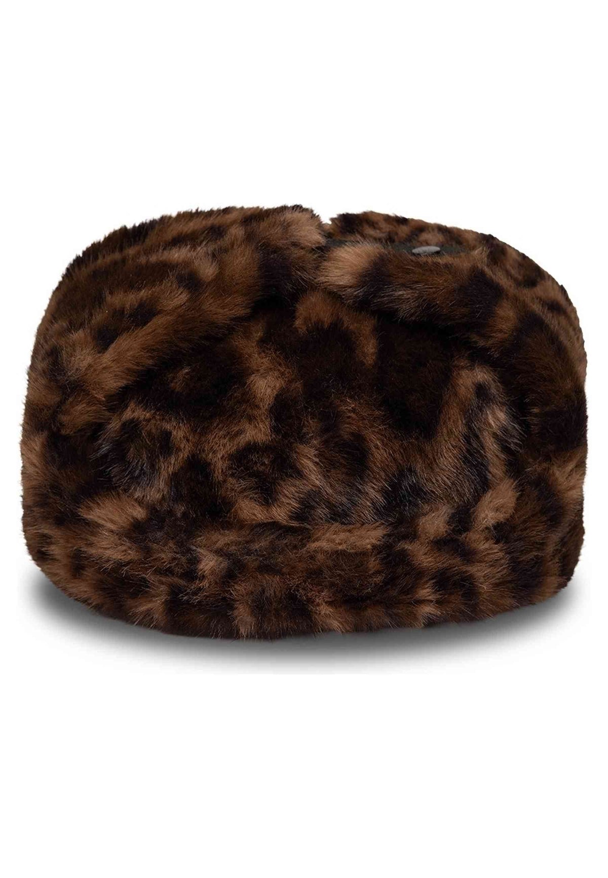 GORRO NEW ERA LEOPARD FAUX FUR TRAPPER