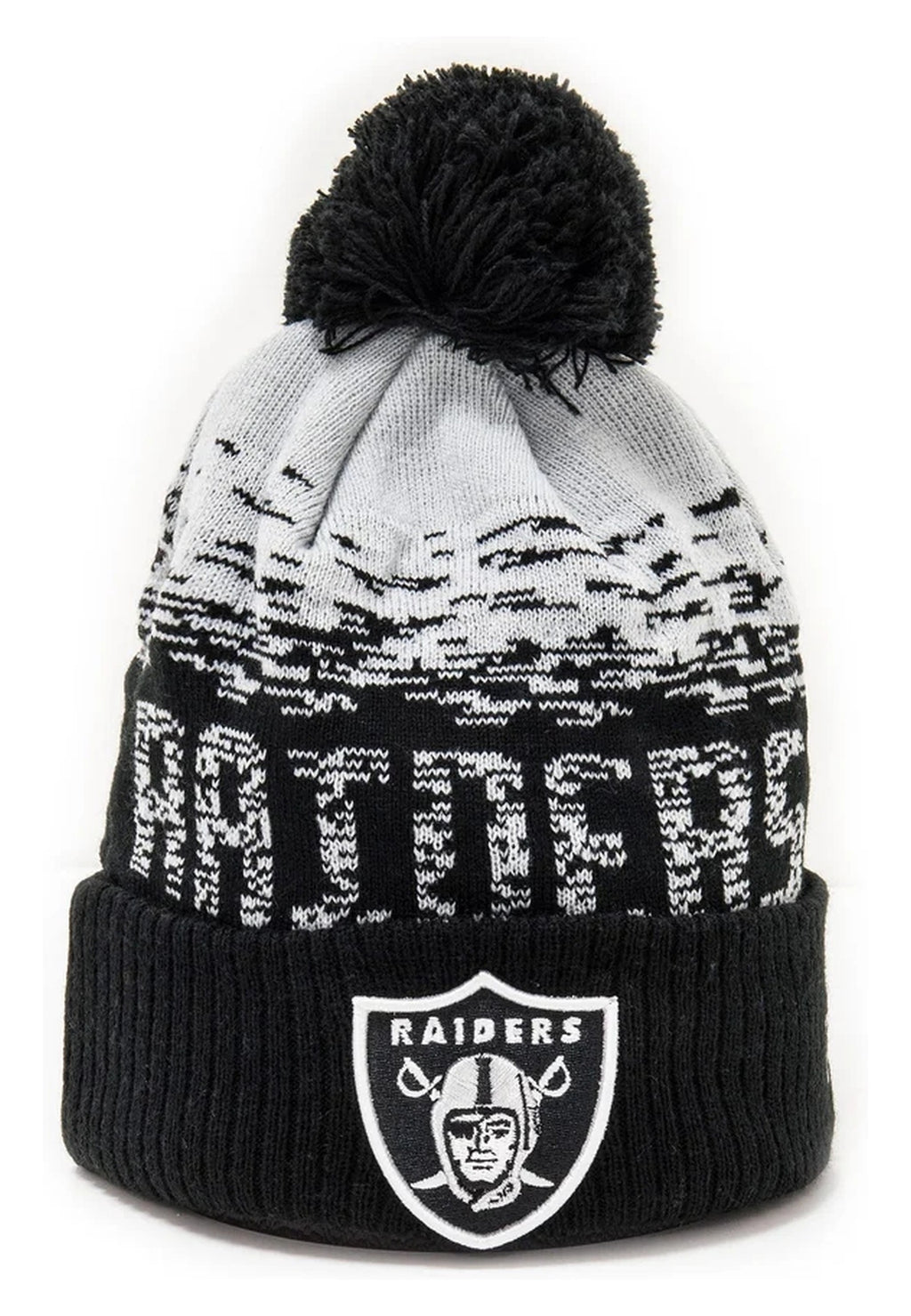 GORRO NEW ERA NEGRO RAIDERS NFL SPORT CUFF BEANIE