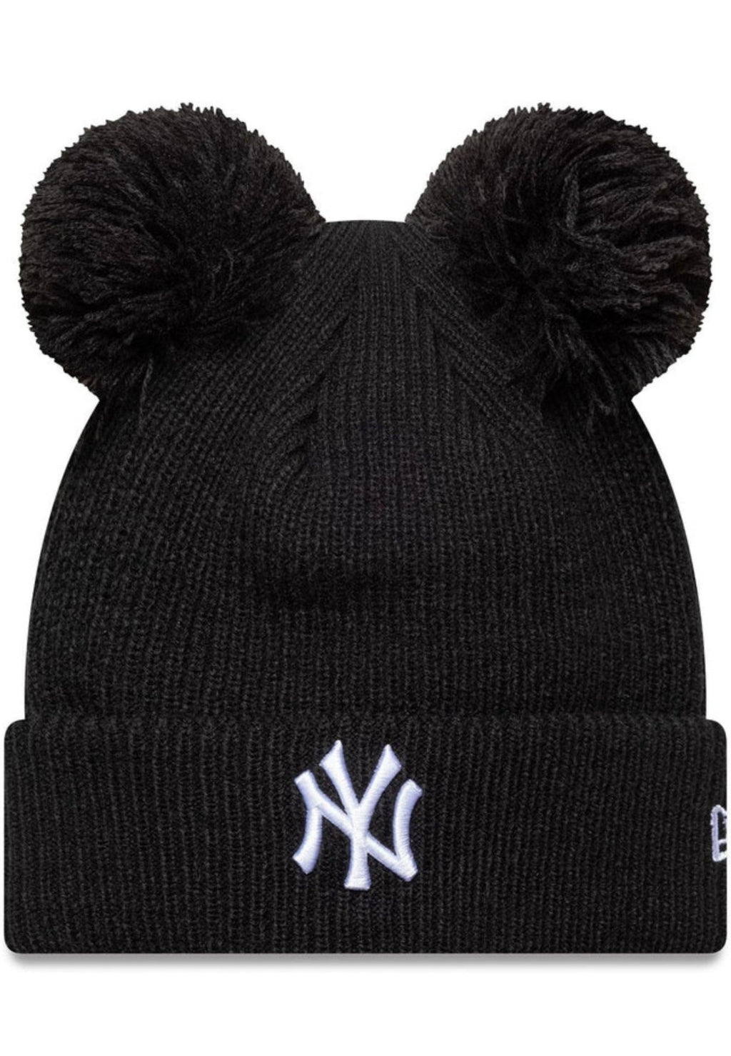 GORRO NEW ERA NEGRO YANKEES DOUBLE POM BEANIE - AREA ZERO