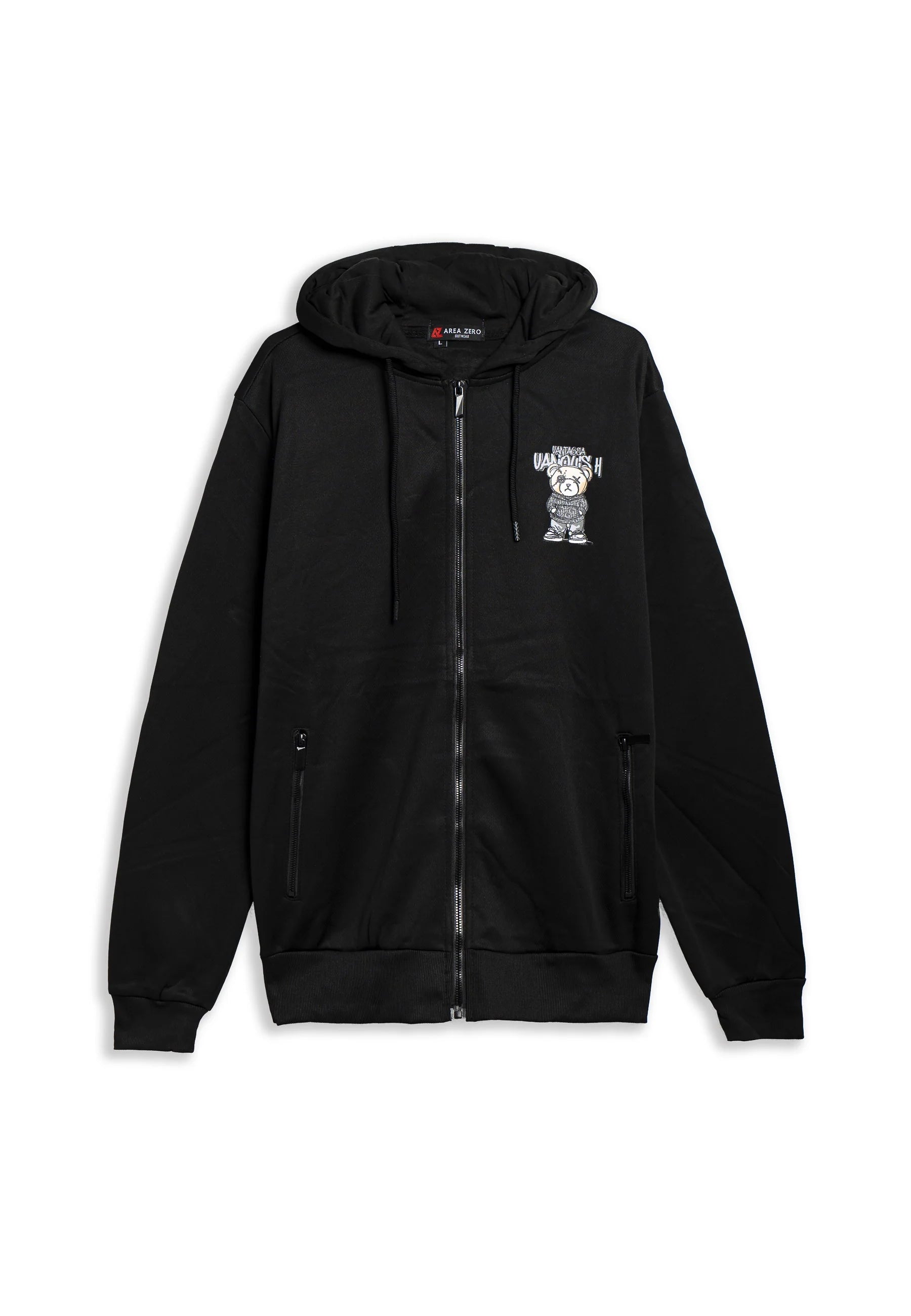 CHÁNDAL AREA ZERO CHAQUETA NEGRO/GRIS VANQUISH ANGRY BEAR