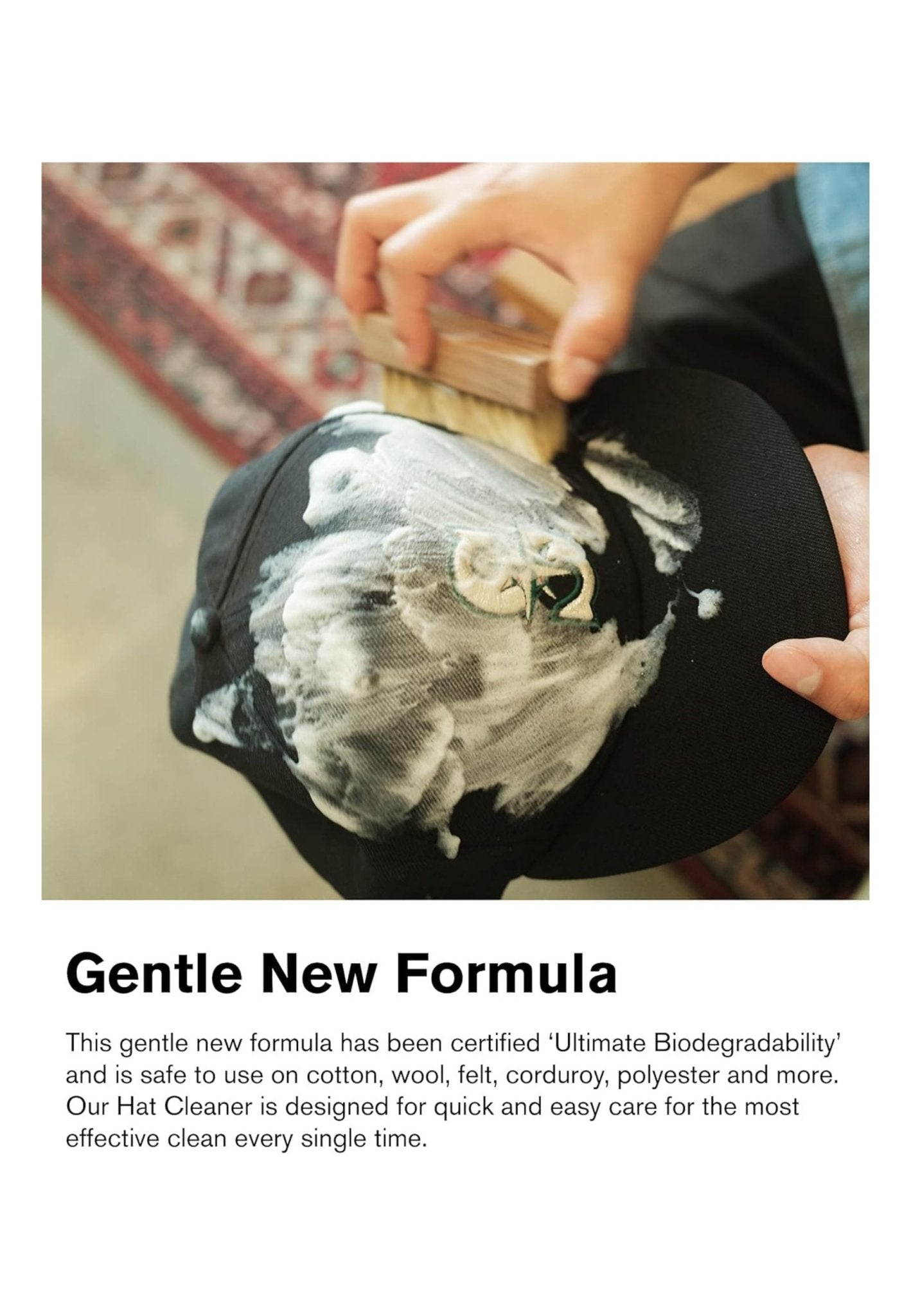 KIT LIMPIAGORRAS JASON MARKK HAT CARE KIT - AREA ZERO