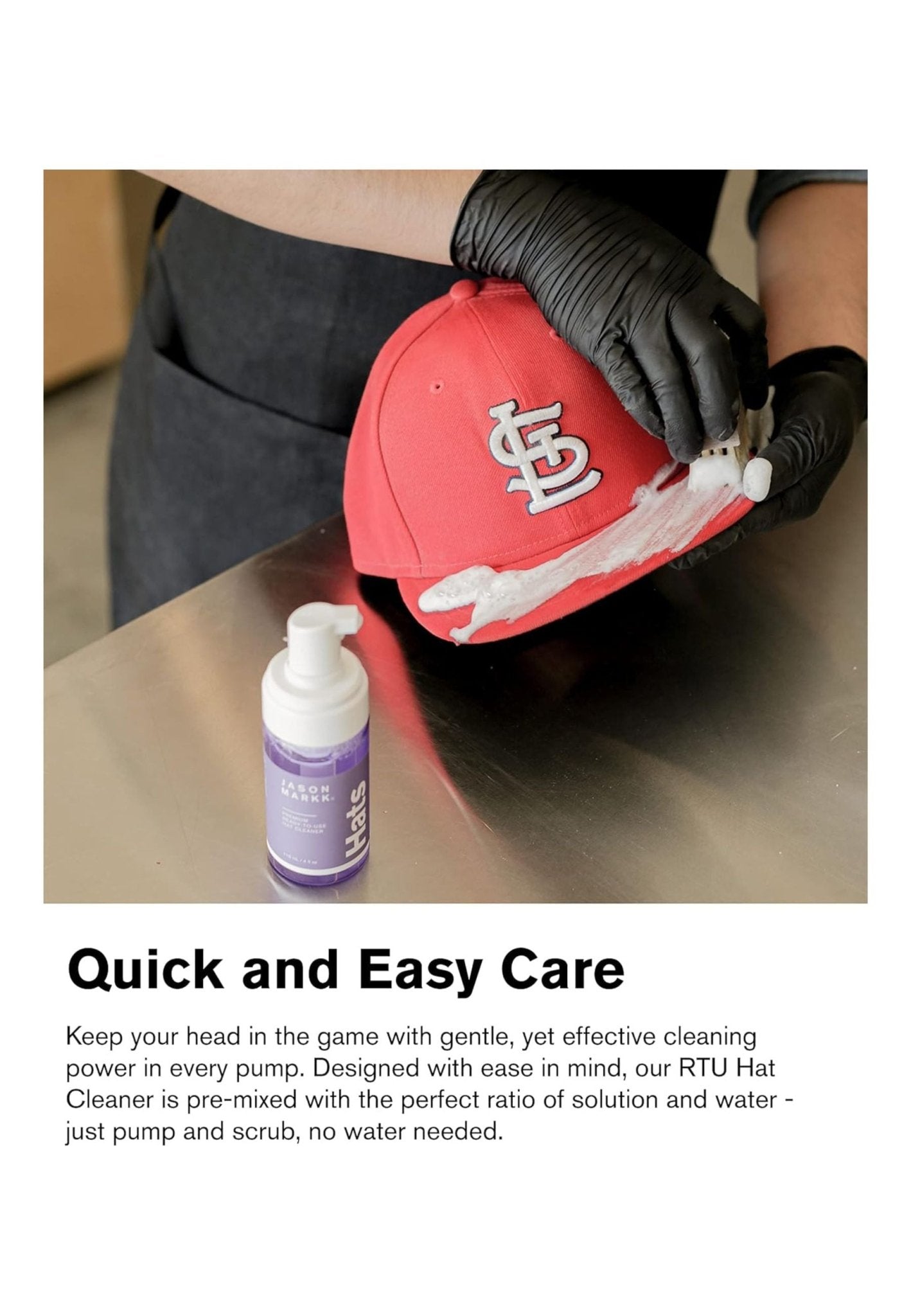 KIT LIMPIAGORRAS JASON MARKK HAT CARE KIT - AREA ZERO