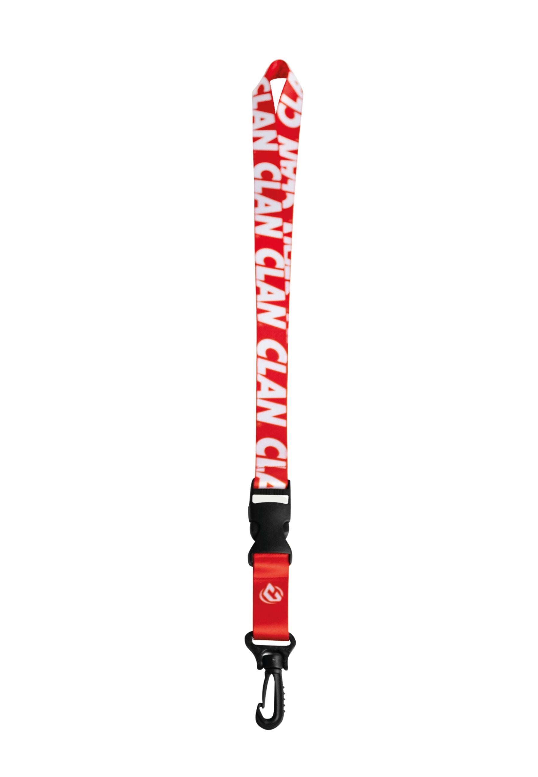 LANYARD CLAN ROJO CLAN KEYRING