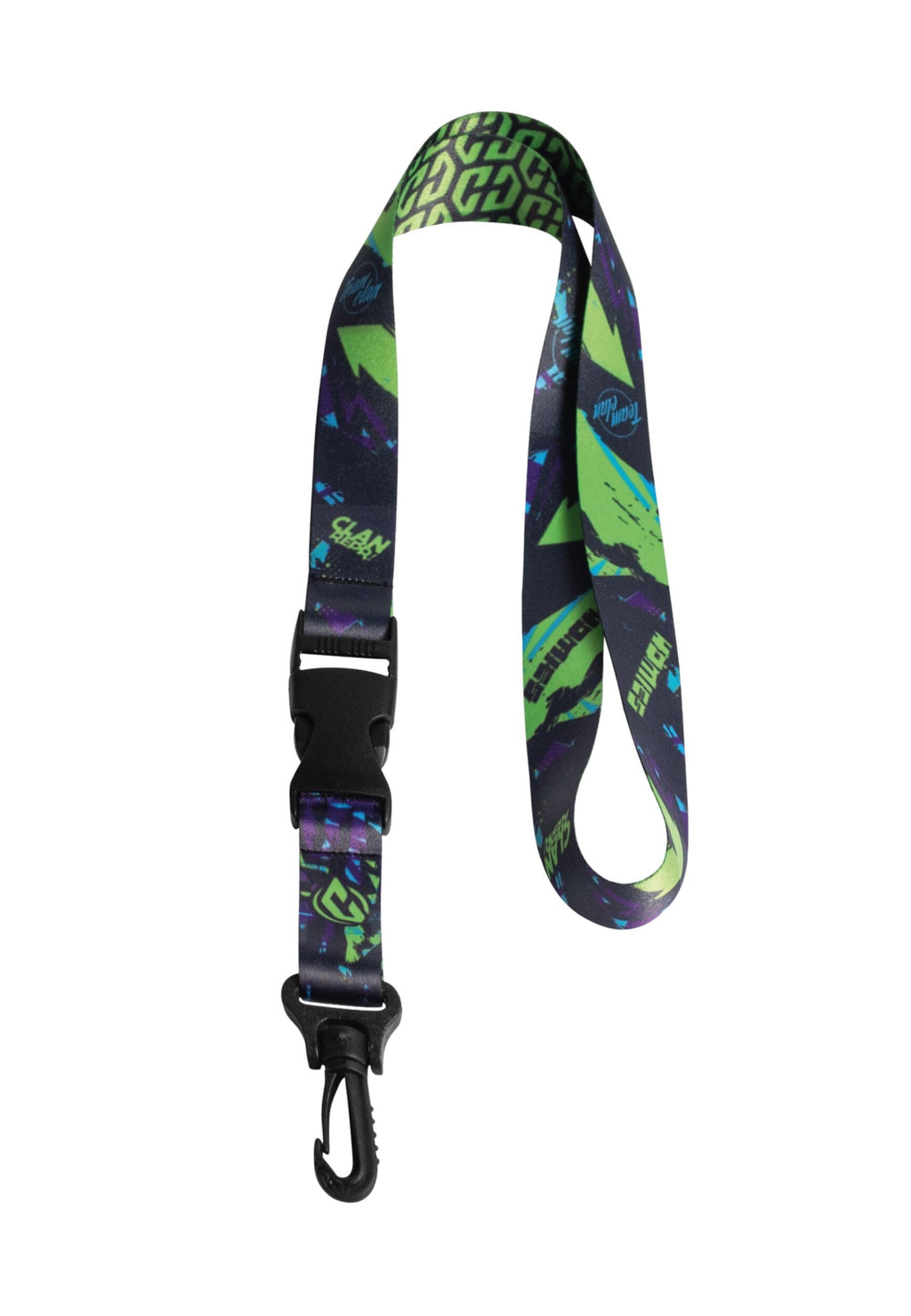 LANYARD CLAN VERDE HOMIES KEYRING