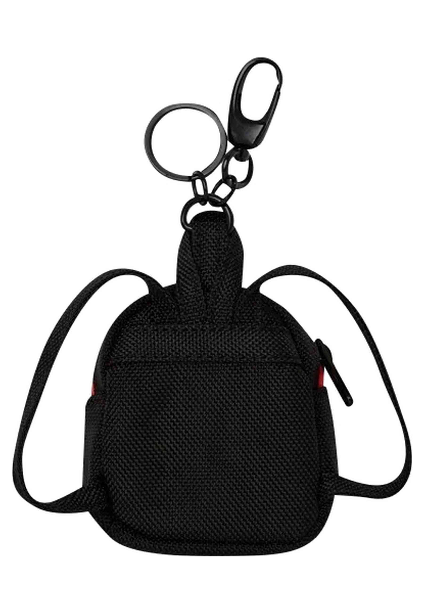 LLAVERO SPRAYGROUND NEGRO PRINTED ZIPPER SHARK KEYCHAIN