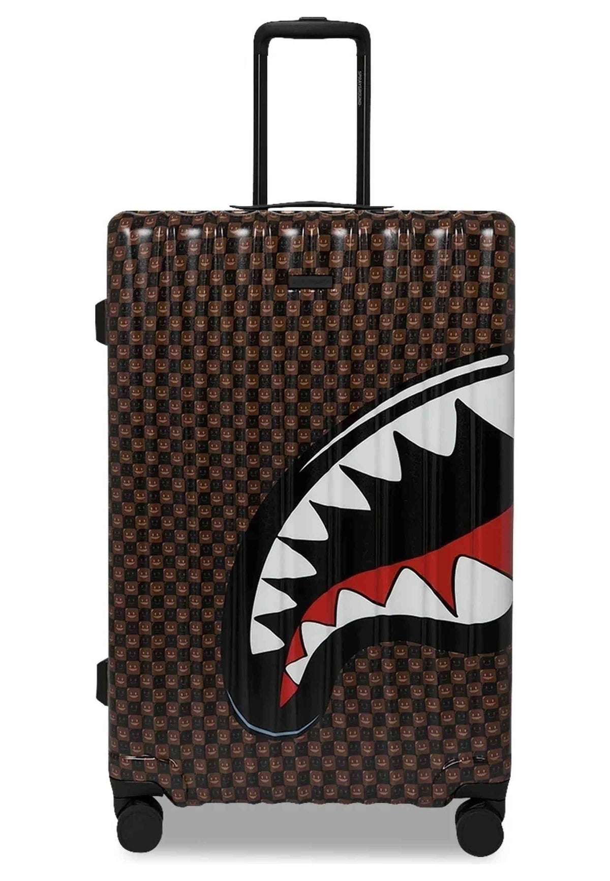 MALETA SPRAYGROUND MARRON WTF BUBBLE BROWN CHACK FULL-SIZE LUGGAGE
