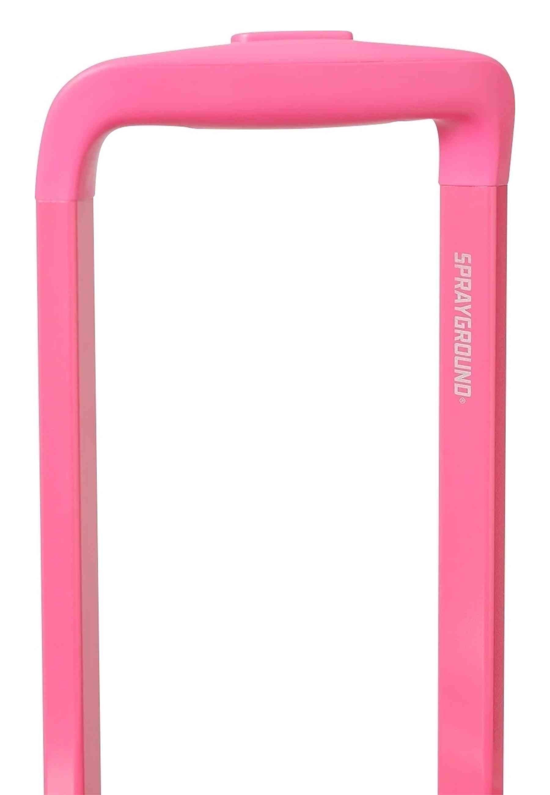 MALETA SPRAYGROUND ROSA PINK NEW CHECK FACES CARRY-ON LUGGAGE