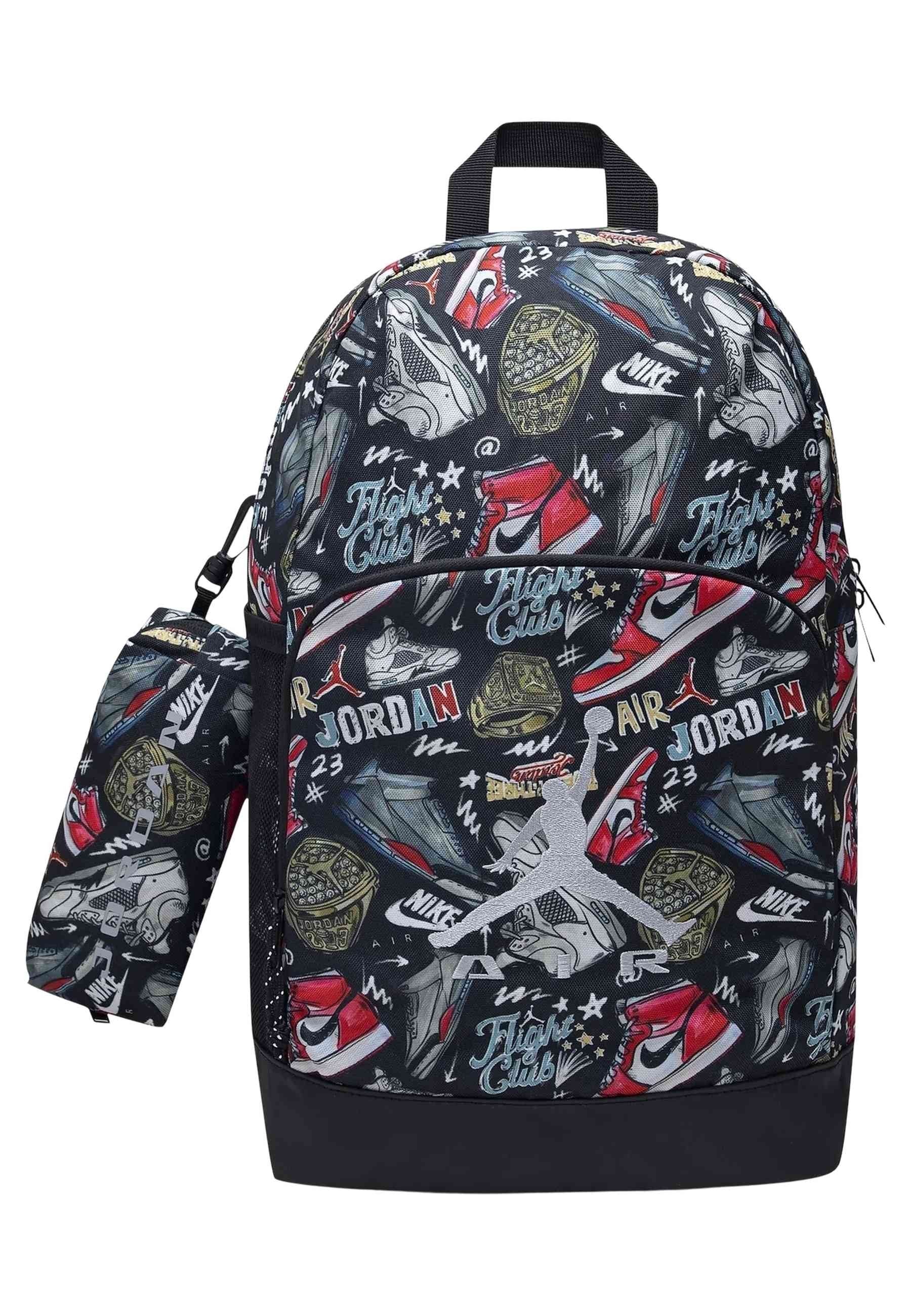 MOCHILA & ESTUCHE JORDAN NEGRO JAN AIR RAID BACKPACK SET