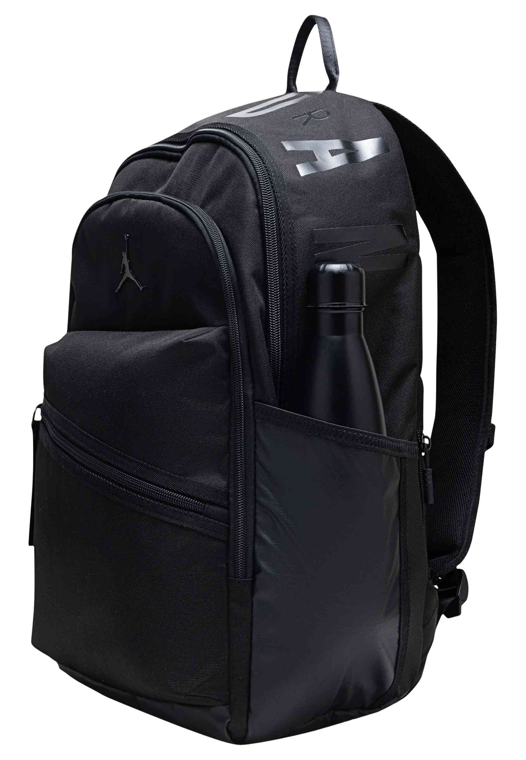 MOCHILA JORDAN NEGRA BLACK ON BLACK JAM AIR PATROL BACKPACK