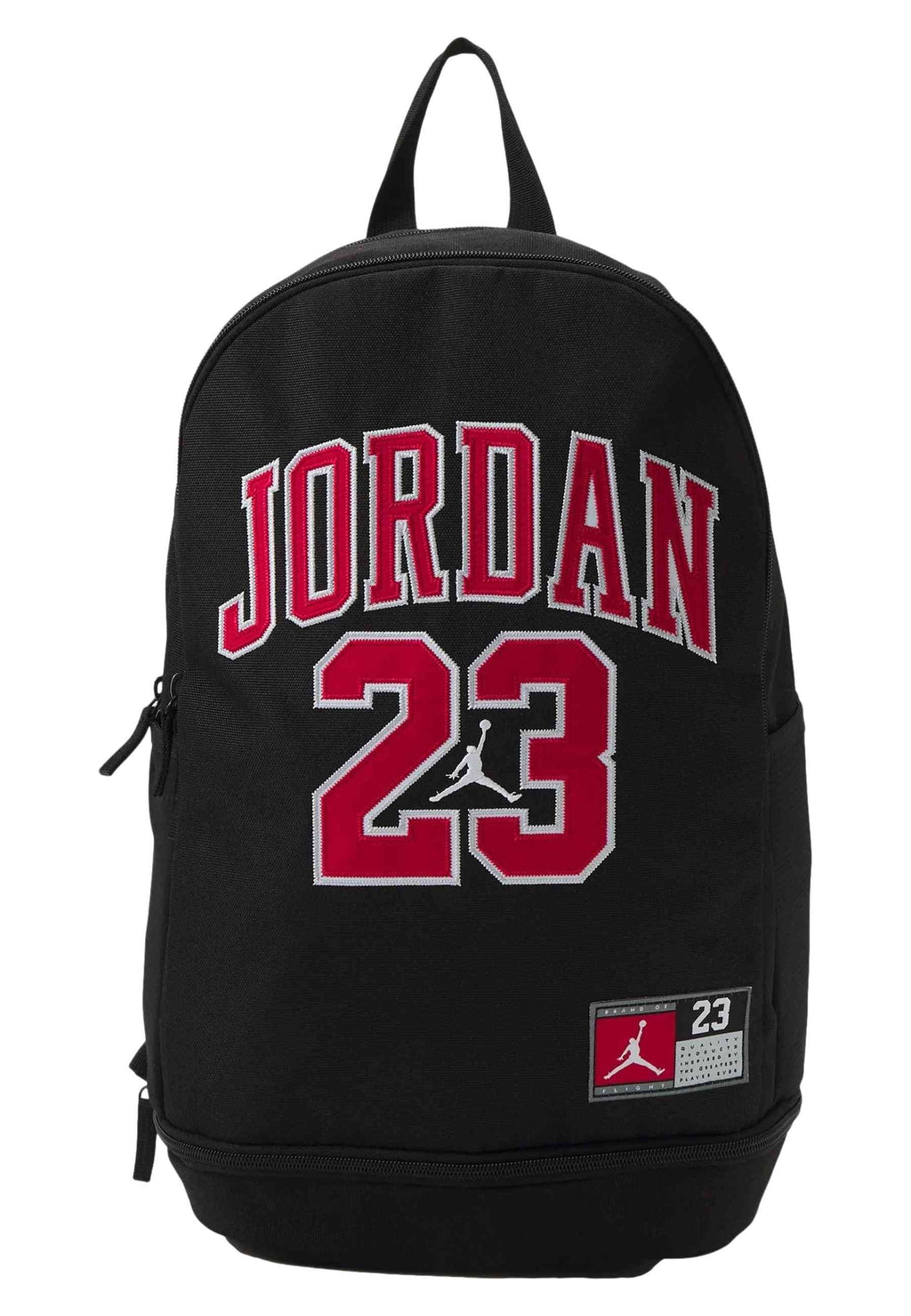 MOCHILA JORDAN NEGRA CLASSIC JERSEY FOOTER BACKPACK