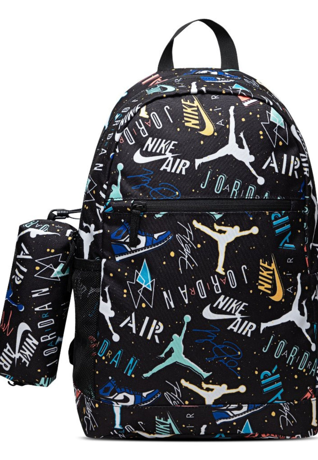 MOCHILA JORDAN NEGRA RETRO AIR SCHOOL BACKPACK W PENCIL CASE