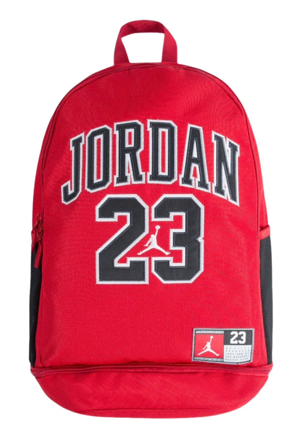 MOCHILA JORDAN ROJA CLASSIC JERSEY FOOTER BACKPACK - AREA ZERO