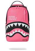 MOCHILA SPRAUGROND ROSA SHARK CENTRAL PINK EMBROIDERED SHARK BACKPACK
