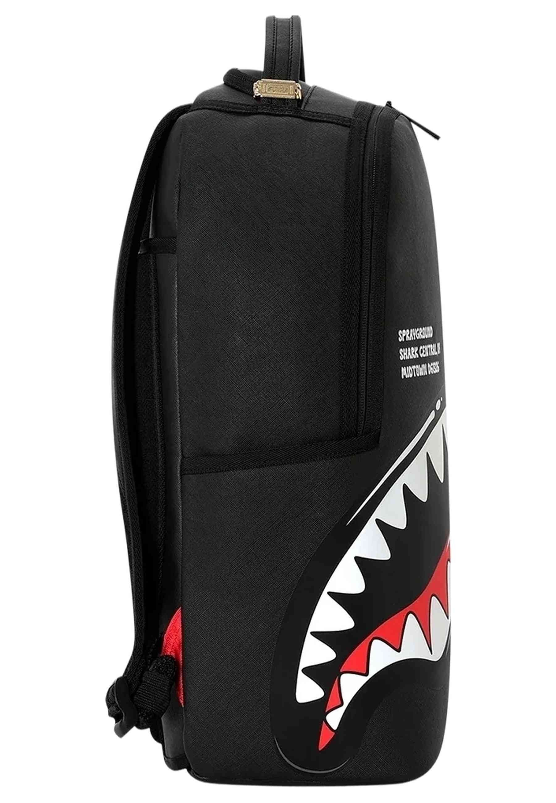 MOCHILA SPRAUGROUND NEGRA SHARK CENTRAL BUBBLY BLACK BACKPACK