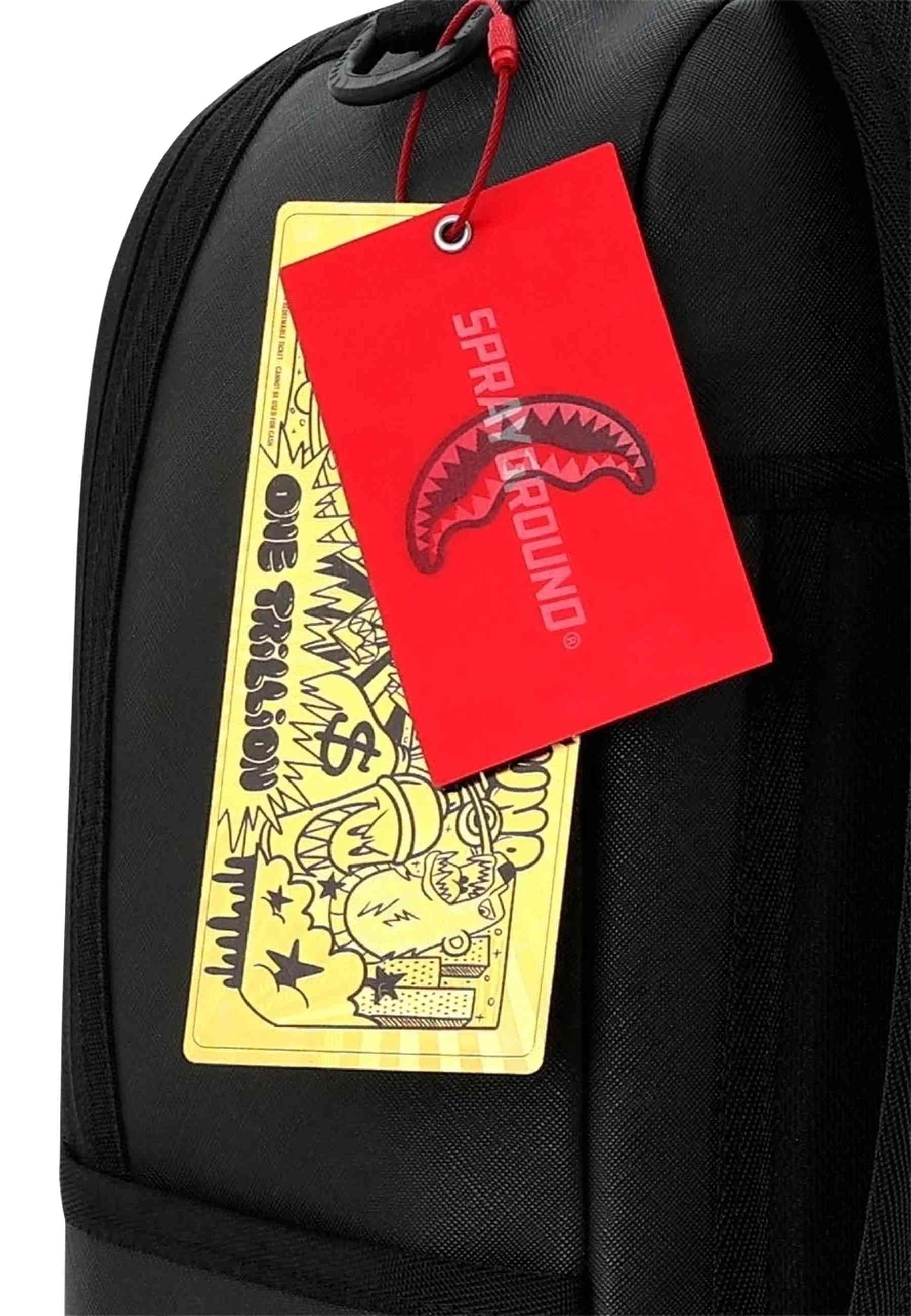 MOCHILA SPRAUGROUND NEGRA SHARK CENTRAL BUBBLY BLACK BACKPACK