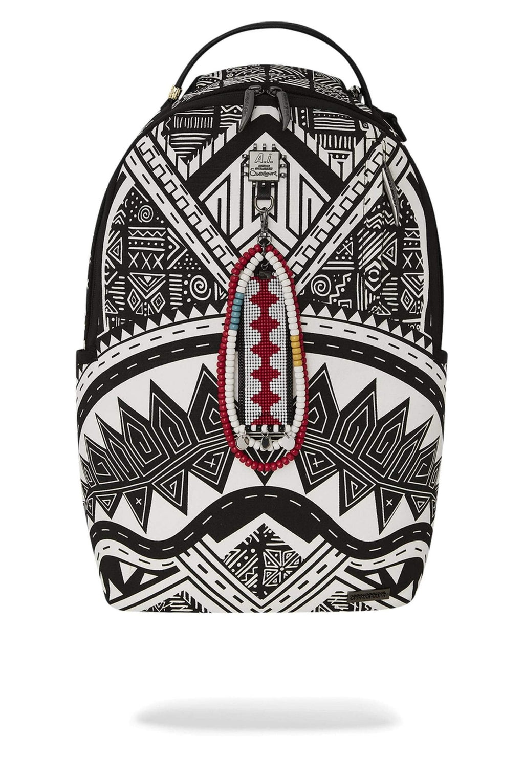 MOCHILA SPRAYGROUND BLANCA AI JOURNEY TO THE MIND DLXV BACKPACK - AREA ZERO