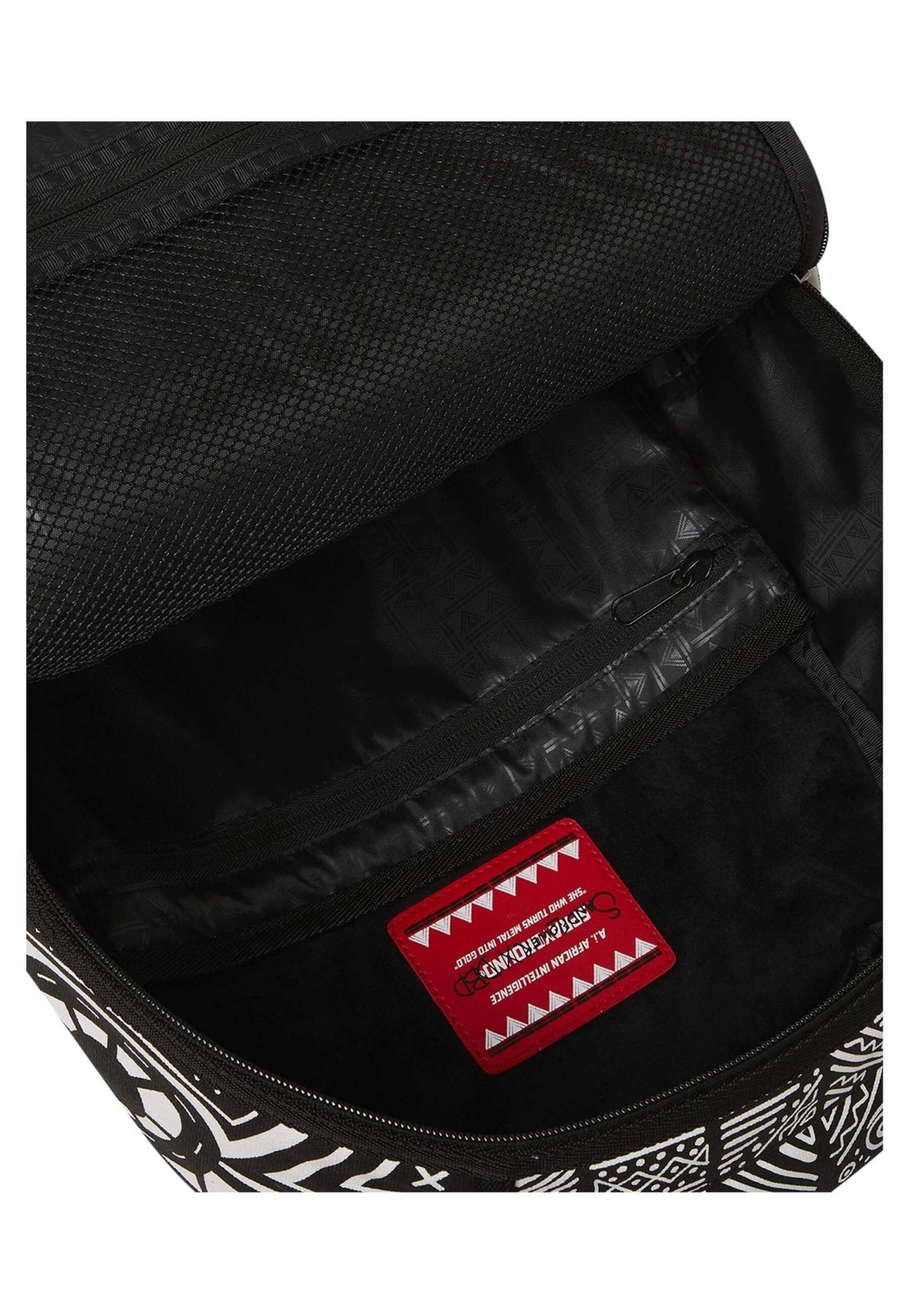 MOCHILA SPRAYGROUND BLANCA AI JOURNEY TO THE MIND DLXV BACKPACK - AREA ZERO