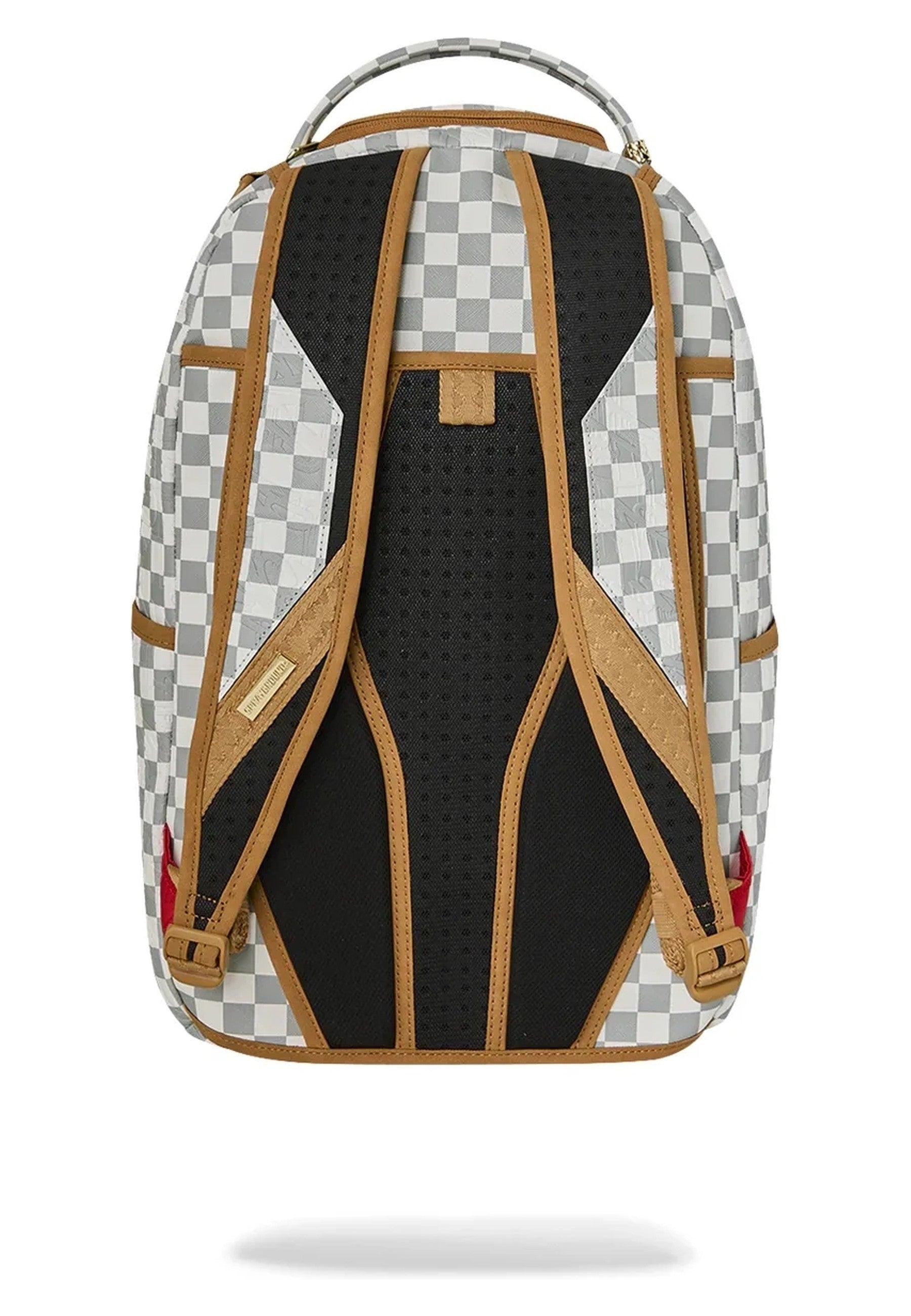 MOCHILA SPRAYGROUND BLANCA GRAFF EMBOSSED CREAM CHECK BACKPACK